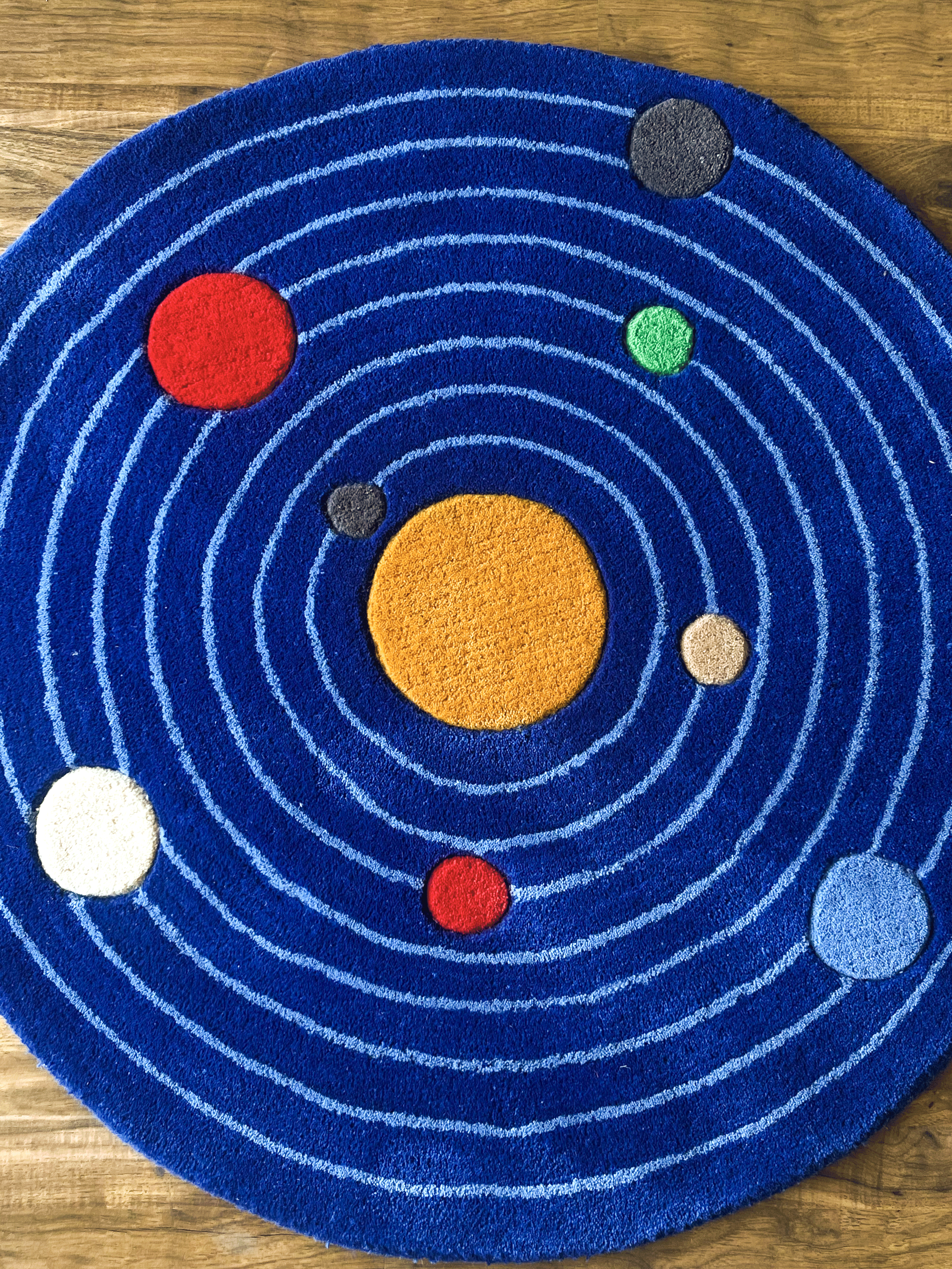 Solar System Hand Tufted Rug by The Drip Co.