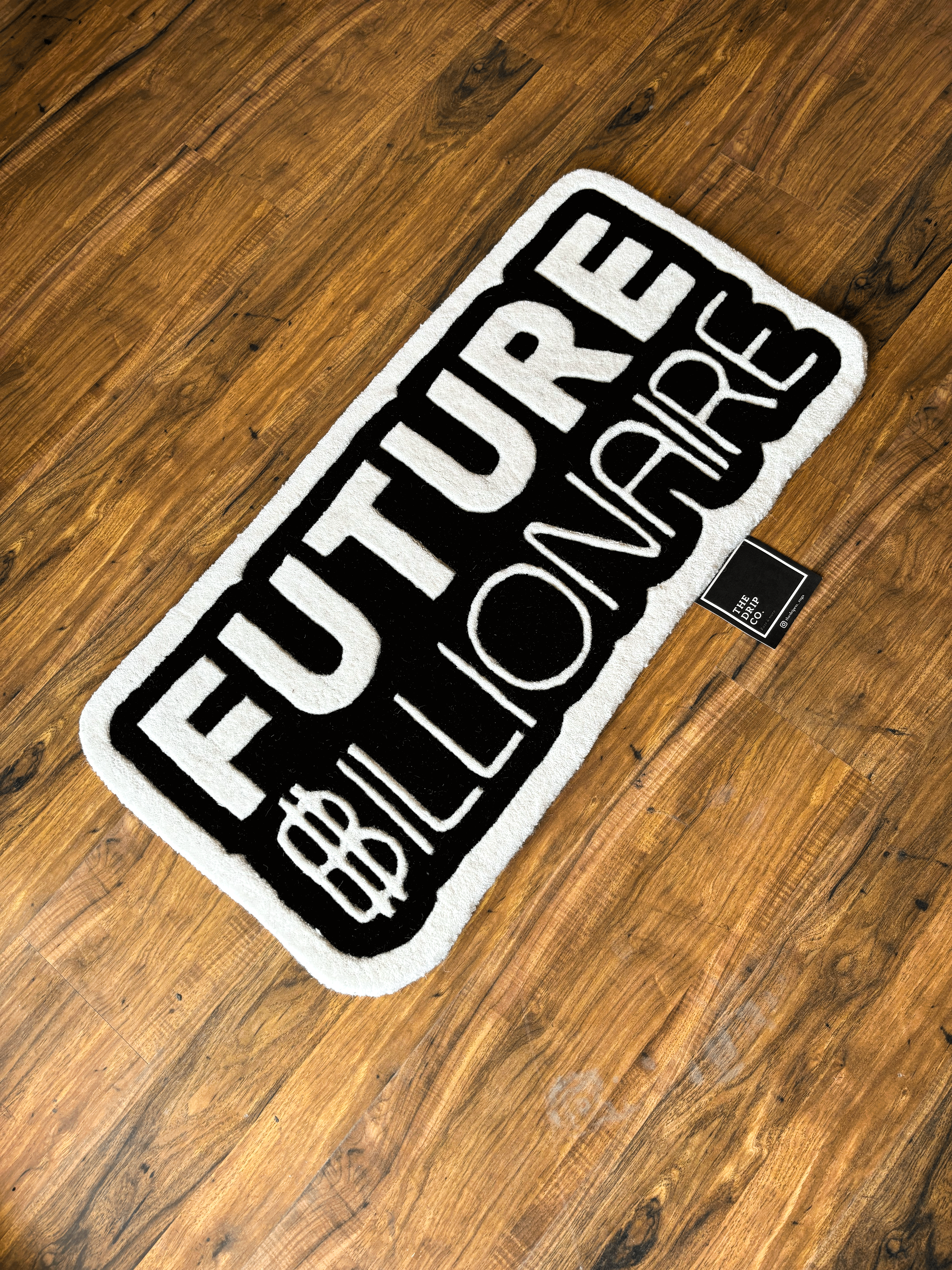 Future billionaire Hand tufted Rug