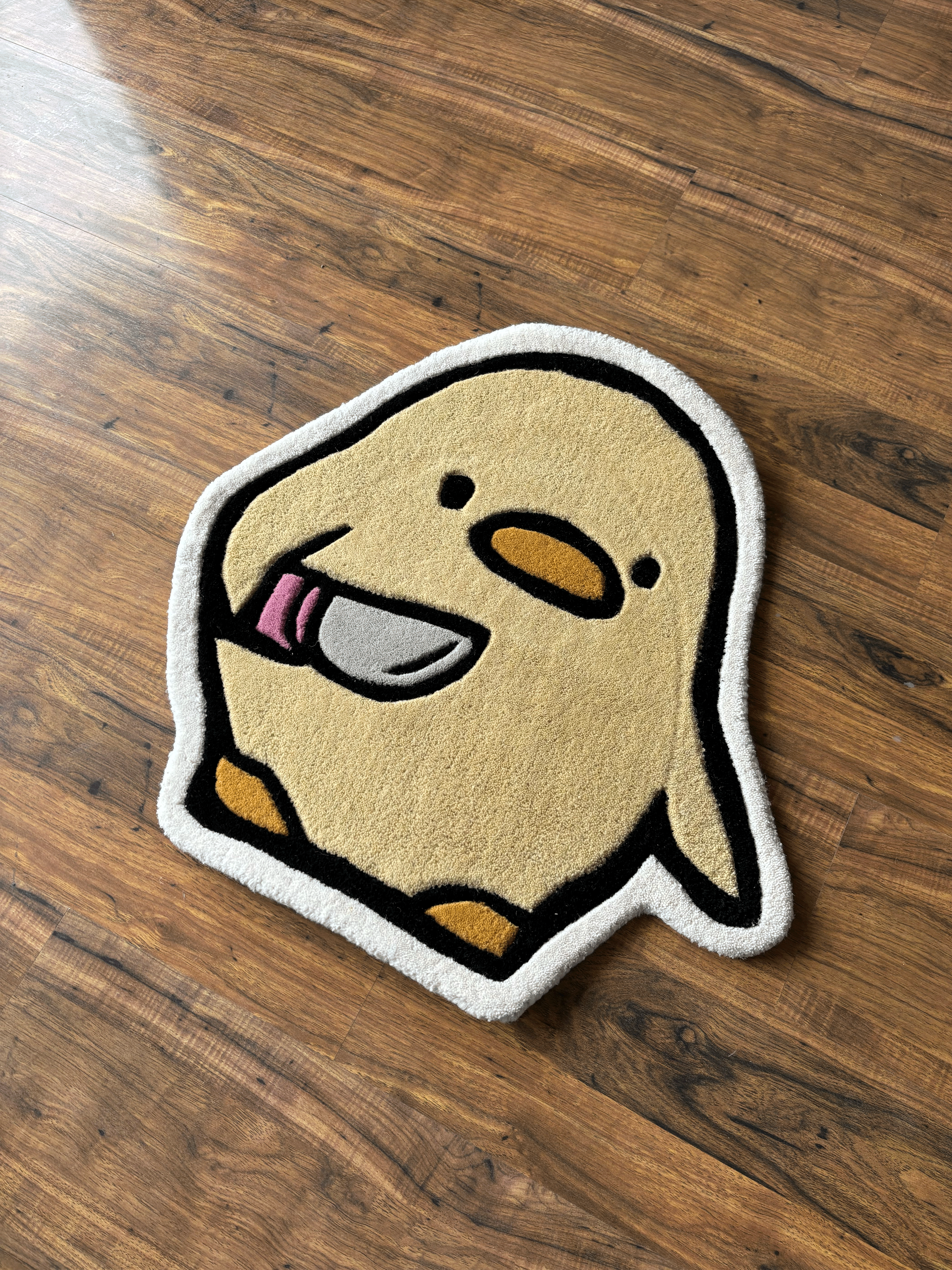 Cute Chicken Hand Tufted Rug