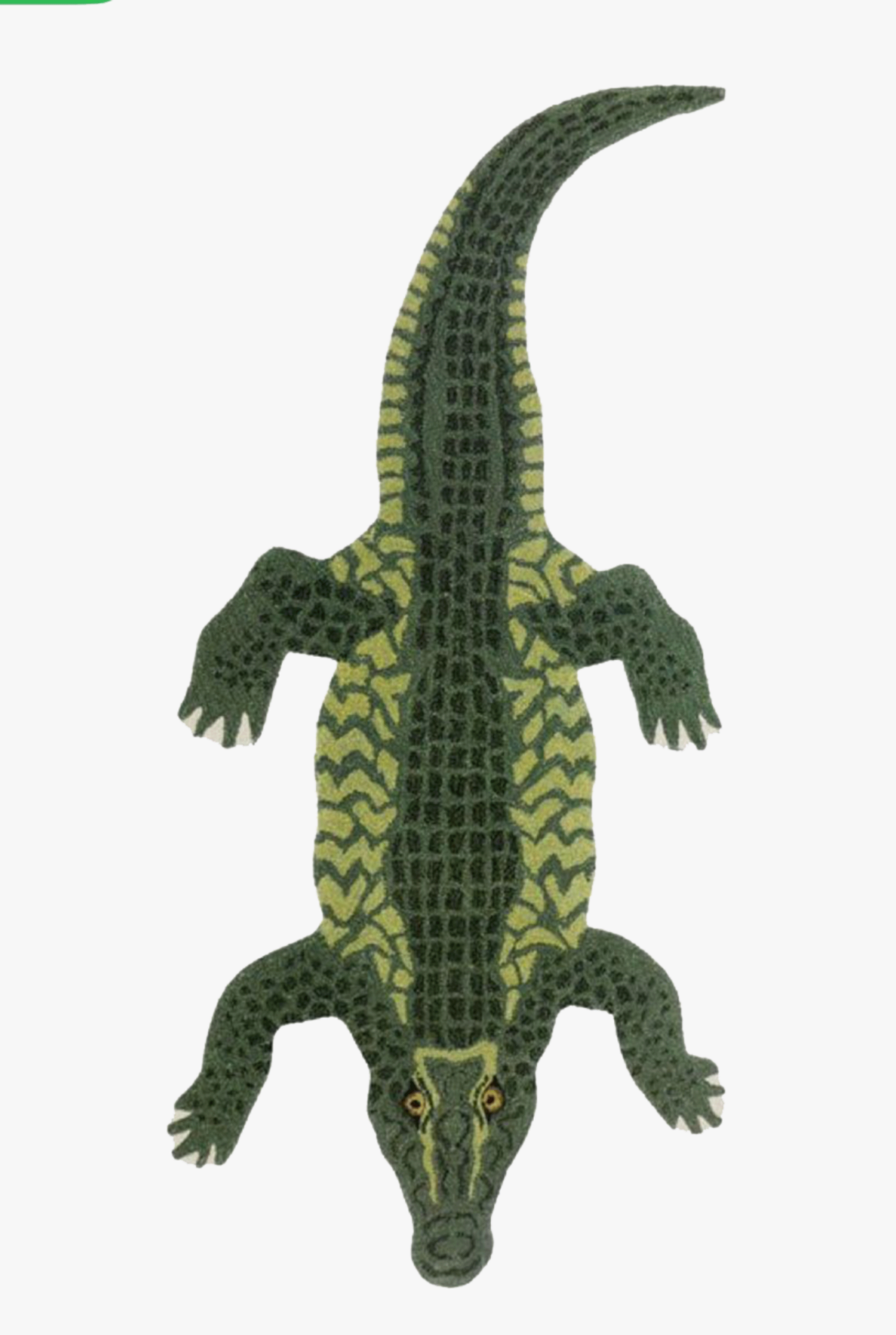 Crocodile flat Rug