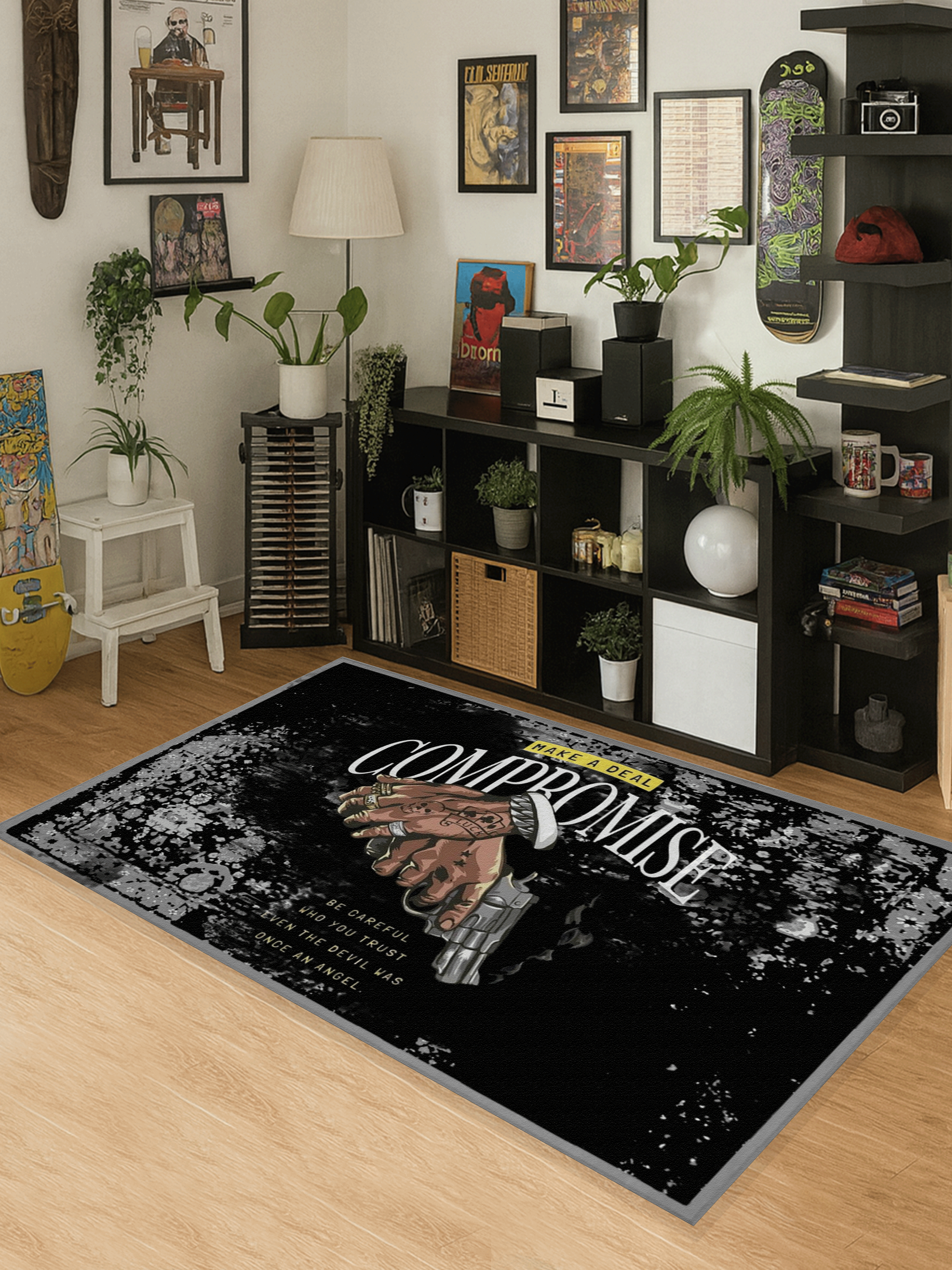 Make a Deal Money Washable Rug