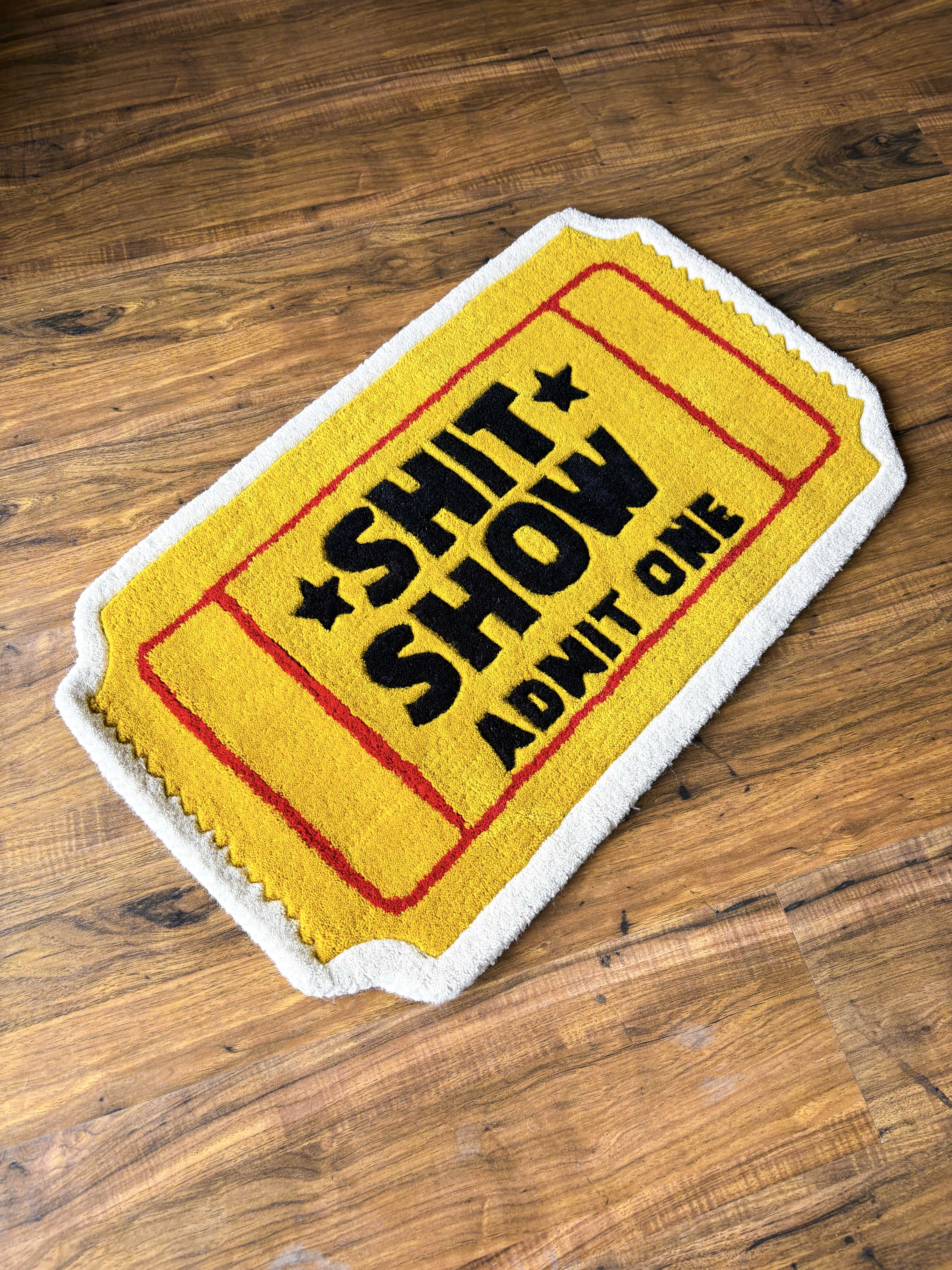 Shit Show hand tufted Rug