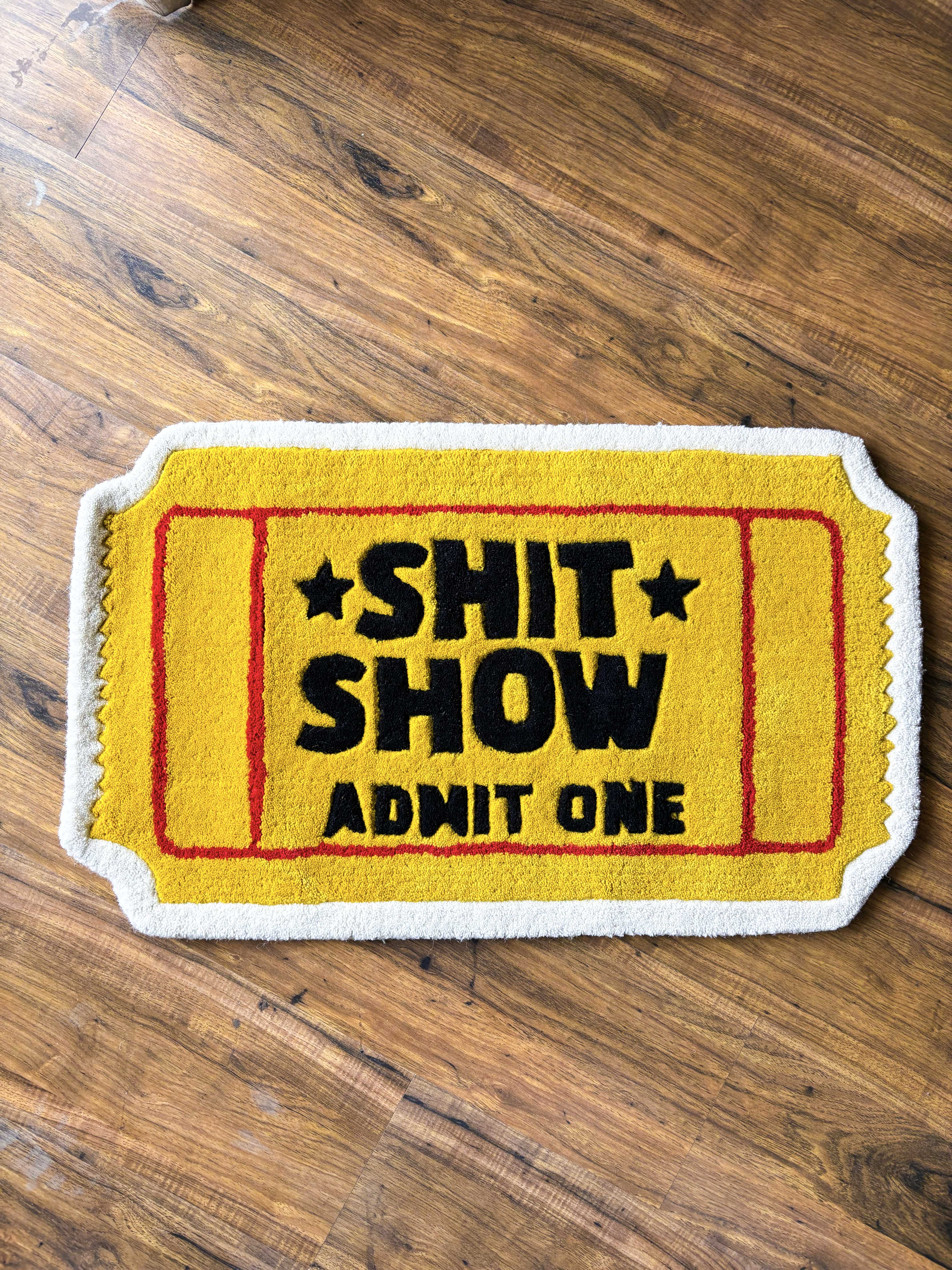 Shit Show hand tufted Rug
