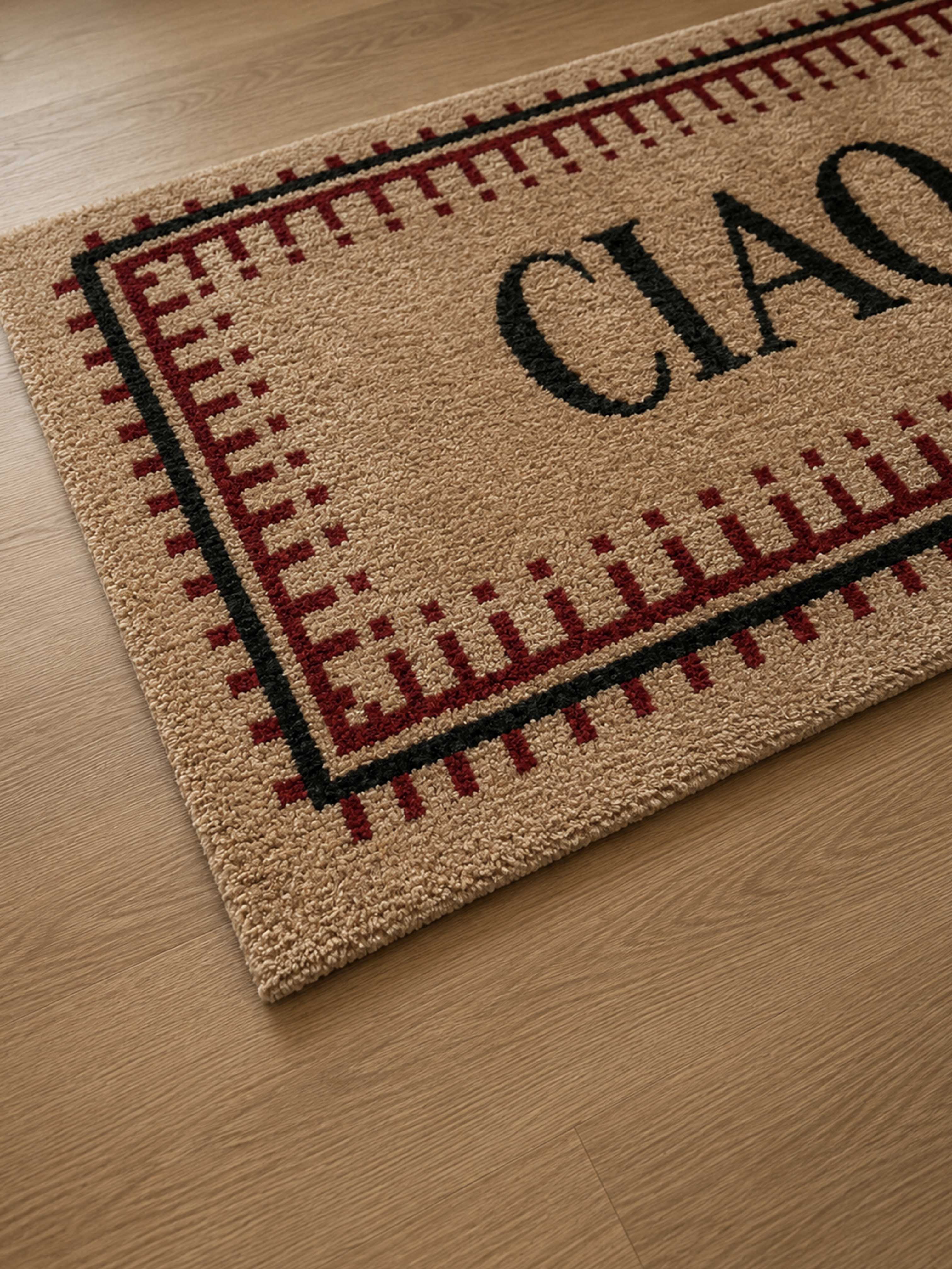 CIAO Door machine made rug