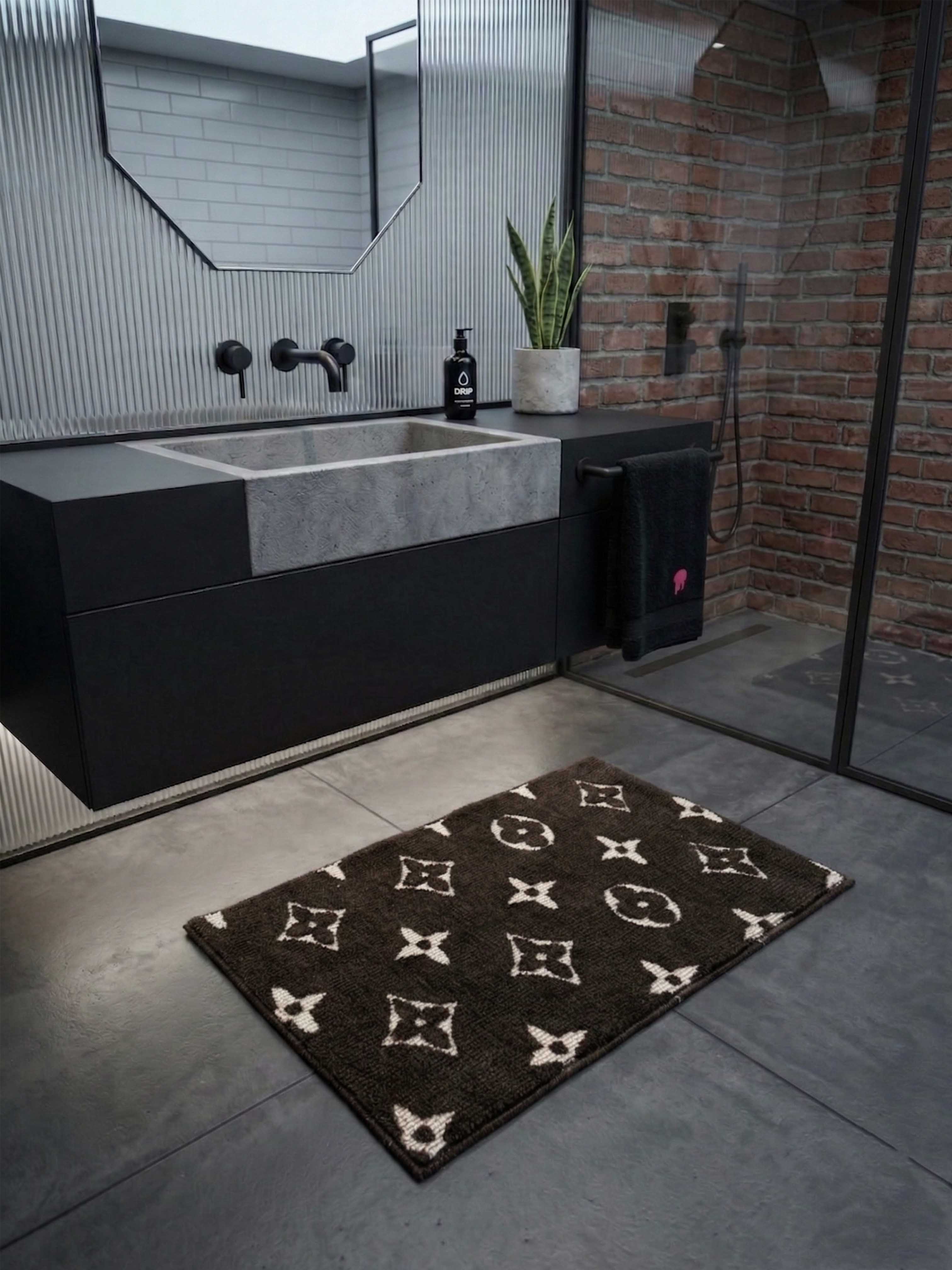 Sup Brown Bath Mat