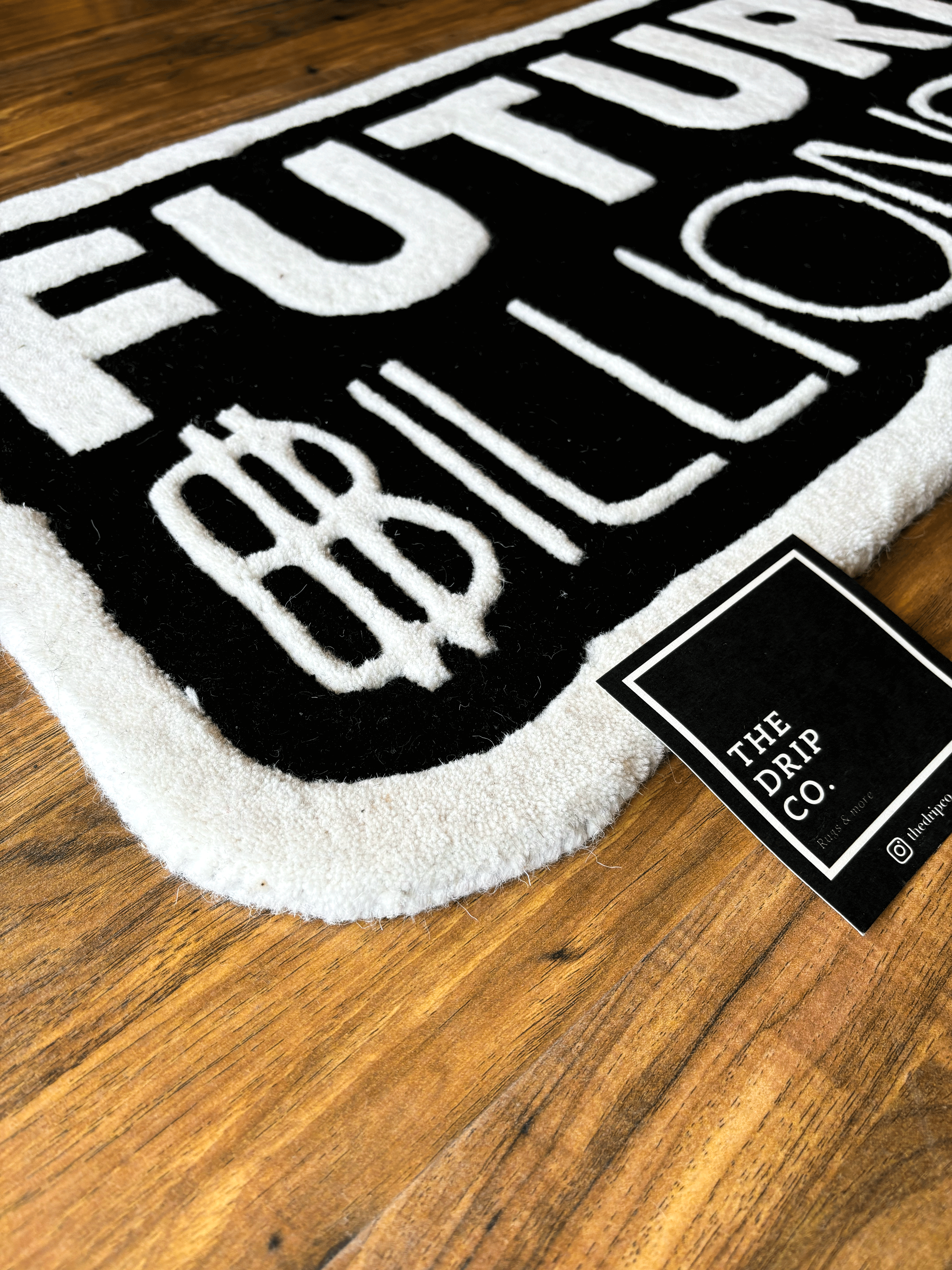 Future billionaire Hand tufted Rug