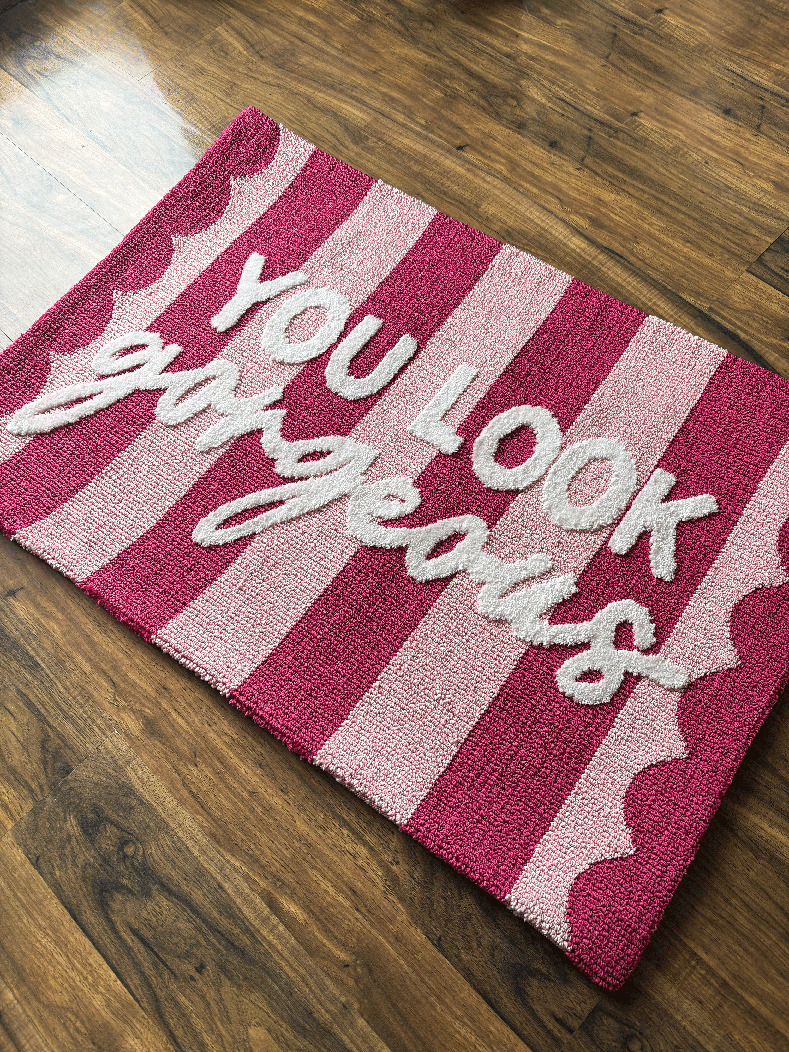 You Look gorgeous Machine Made Rug