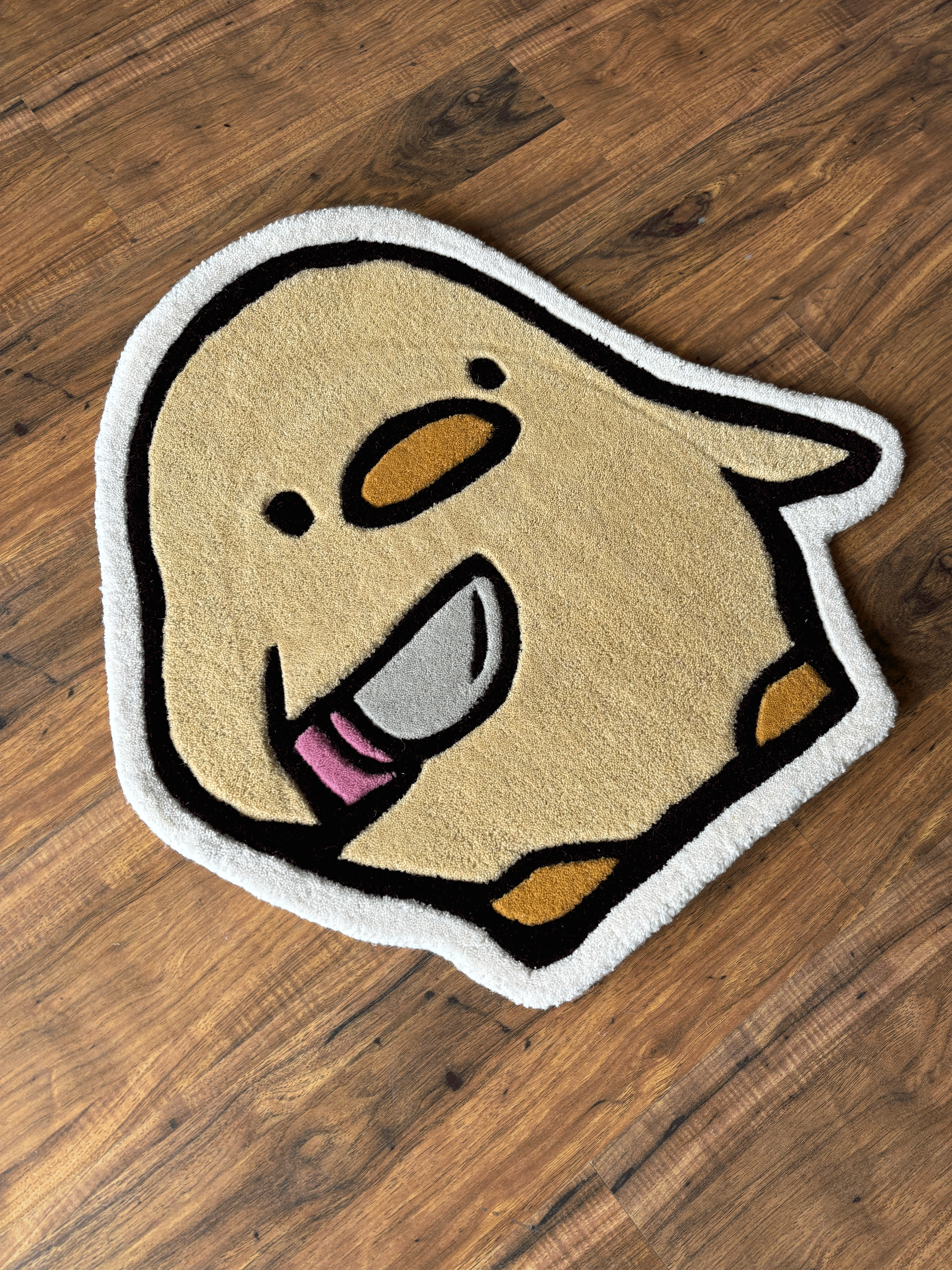 Cute Chicken Hand Tufted Rug