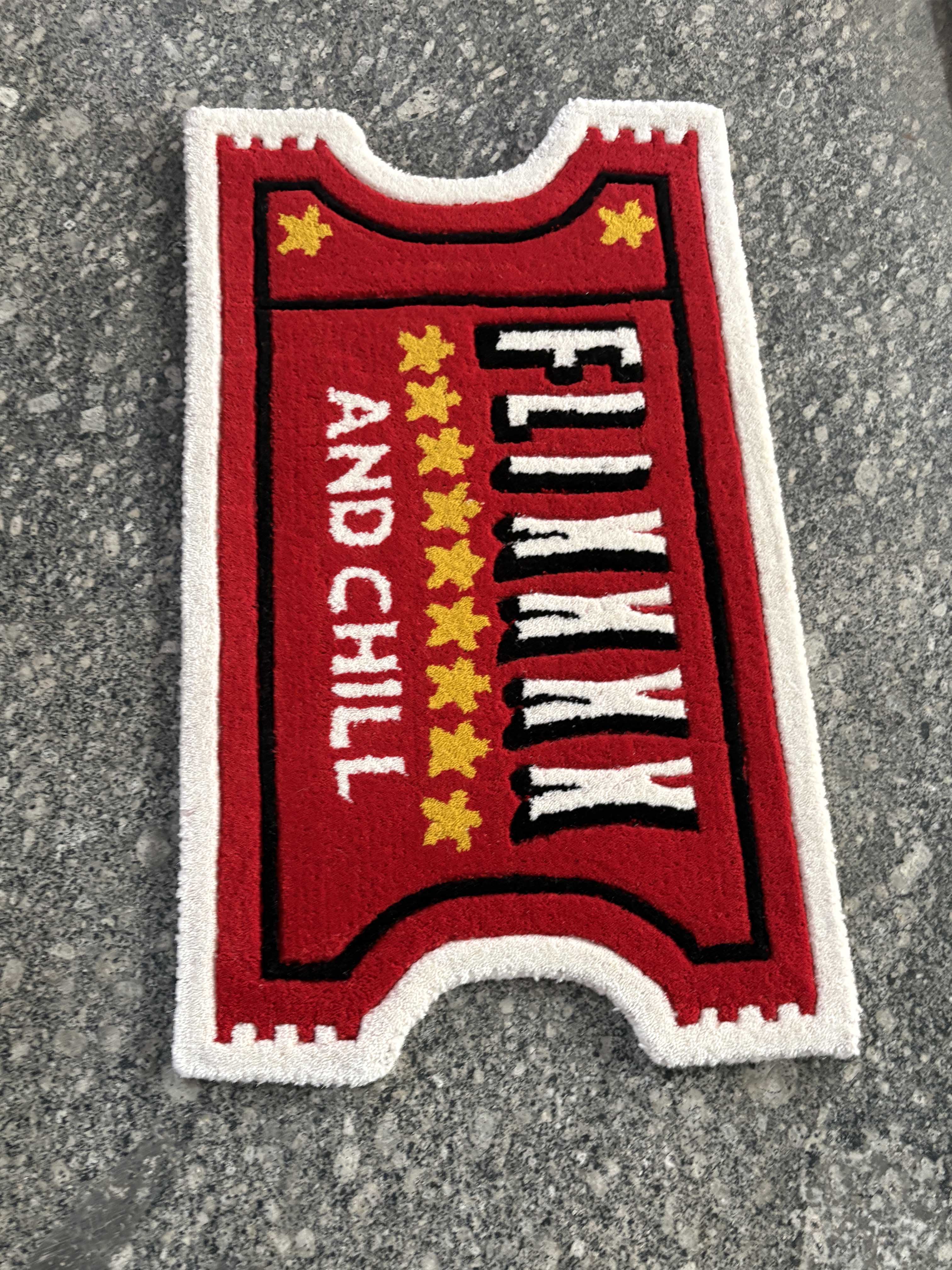 flixxx & Chill inspired Hand Tufted Rug