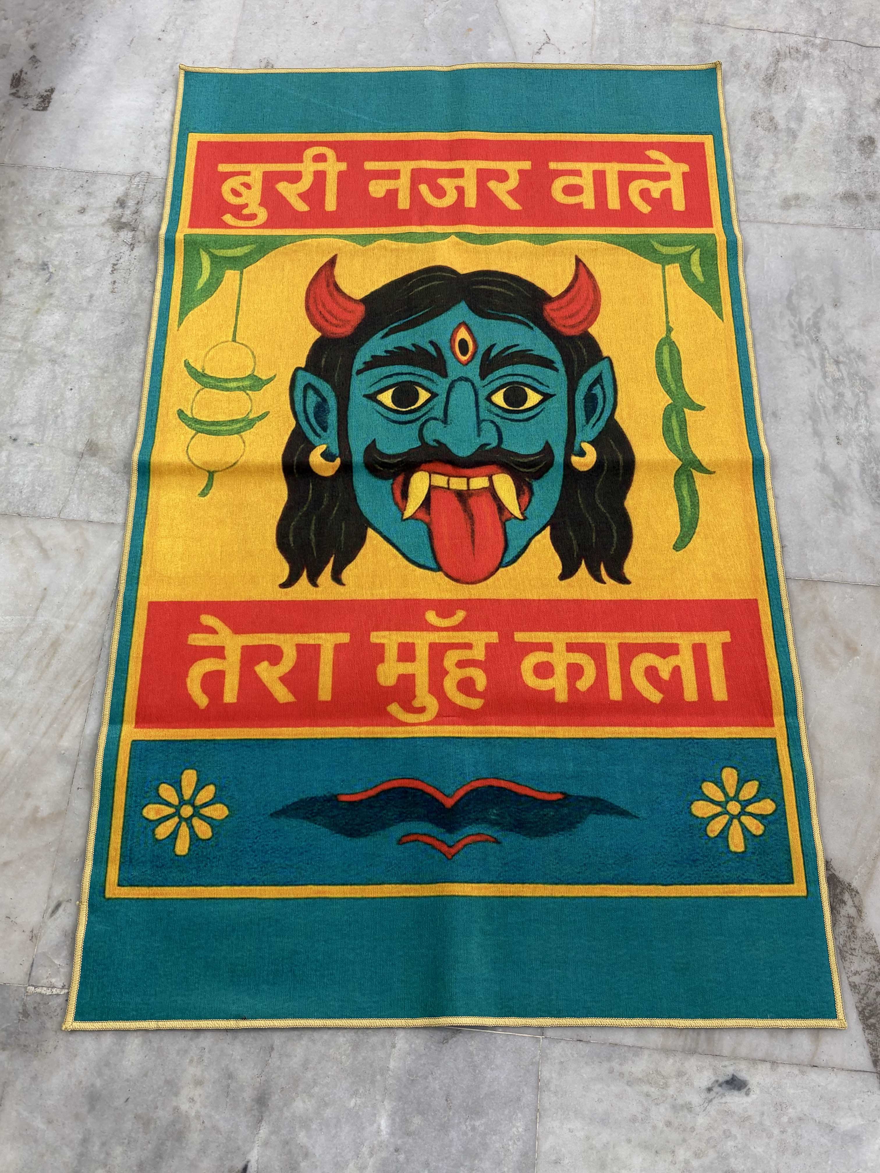 Buri Nazar vale Washable Rug