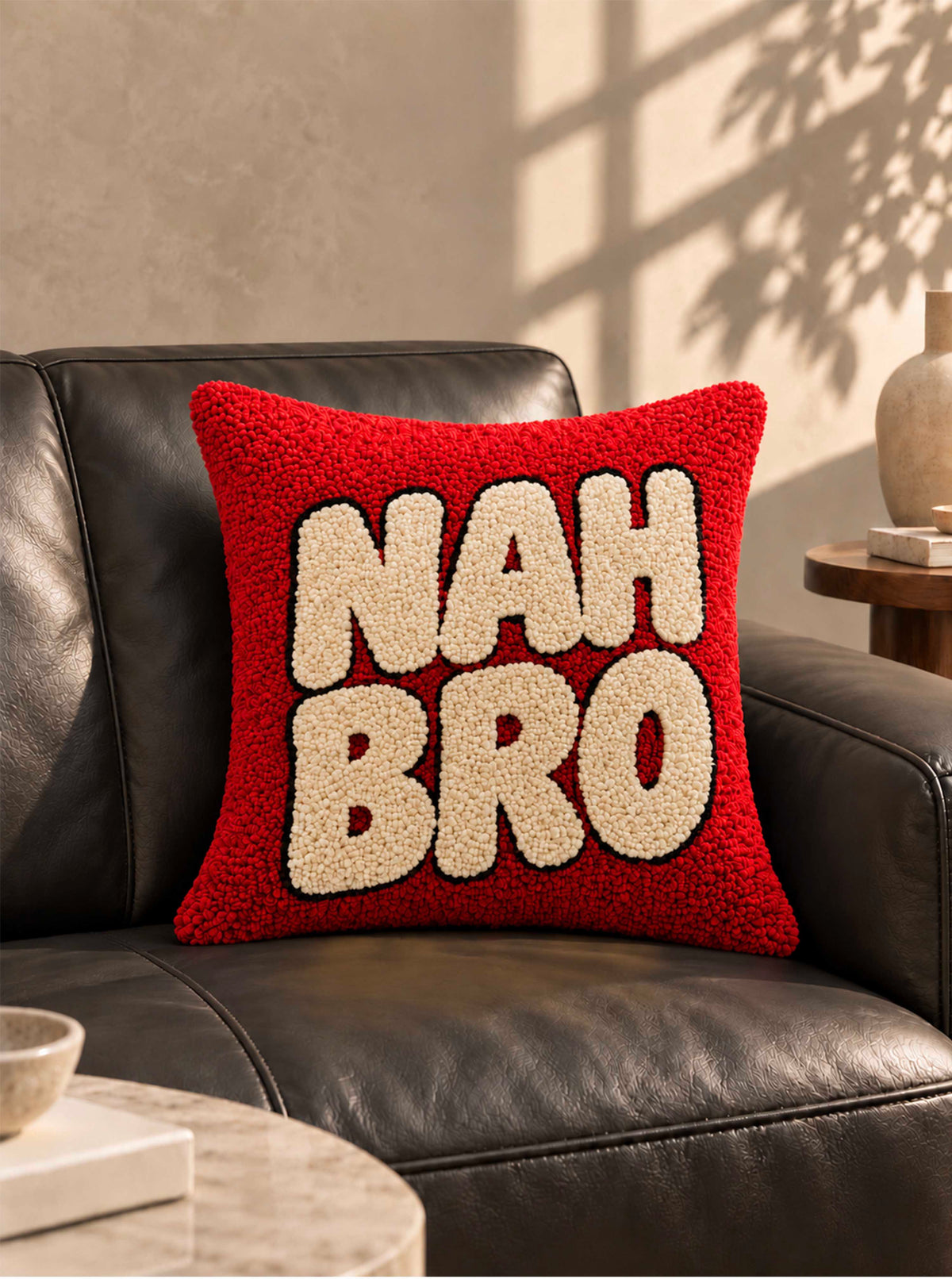 Nahh Bro cushion cover