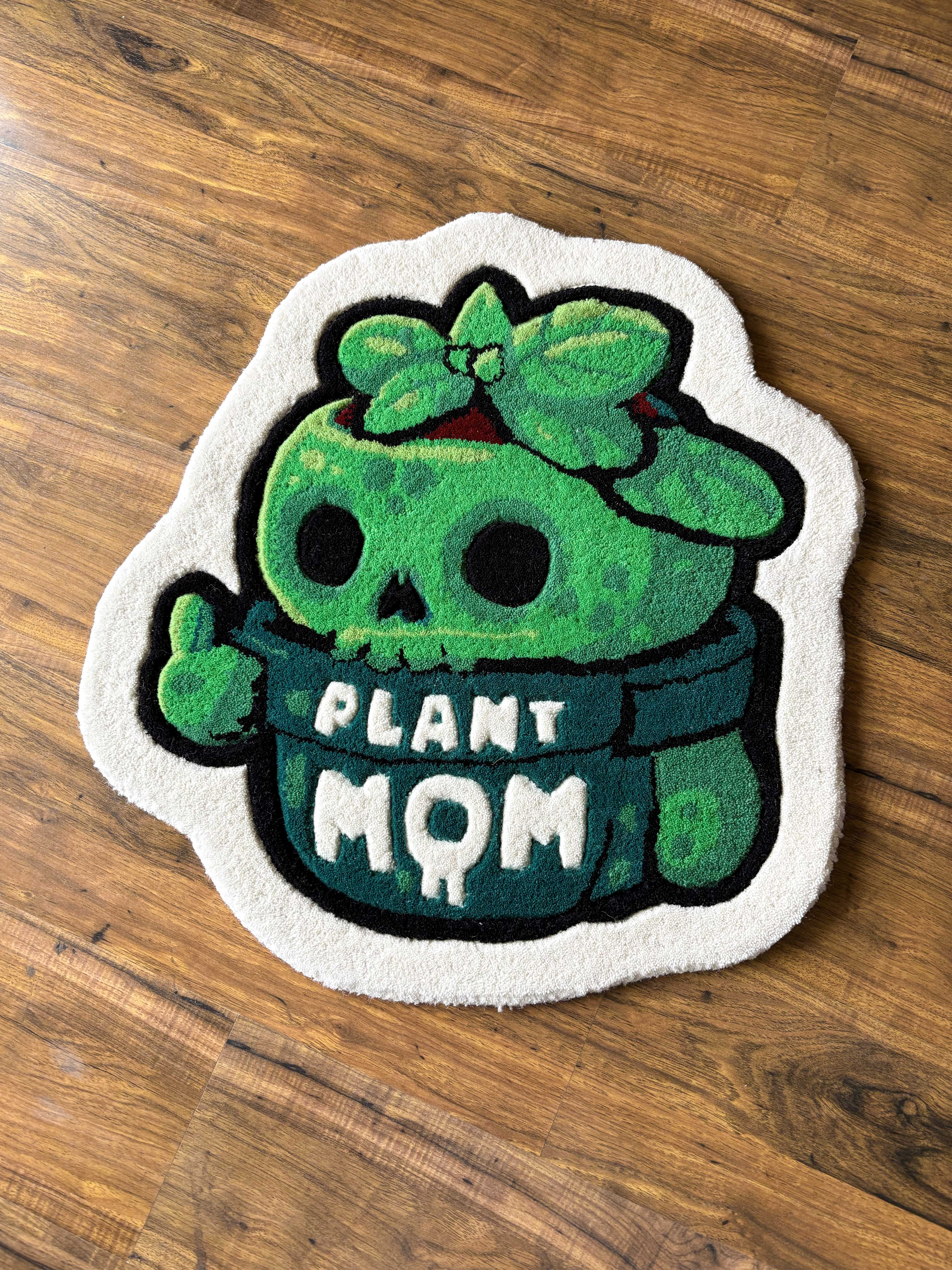 Plant Mom Hand tufted Rug