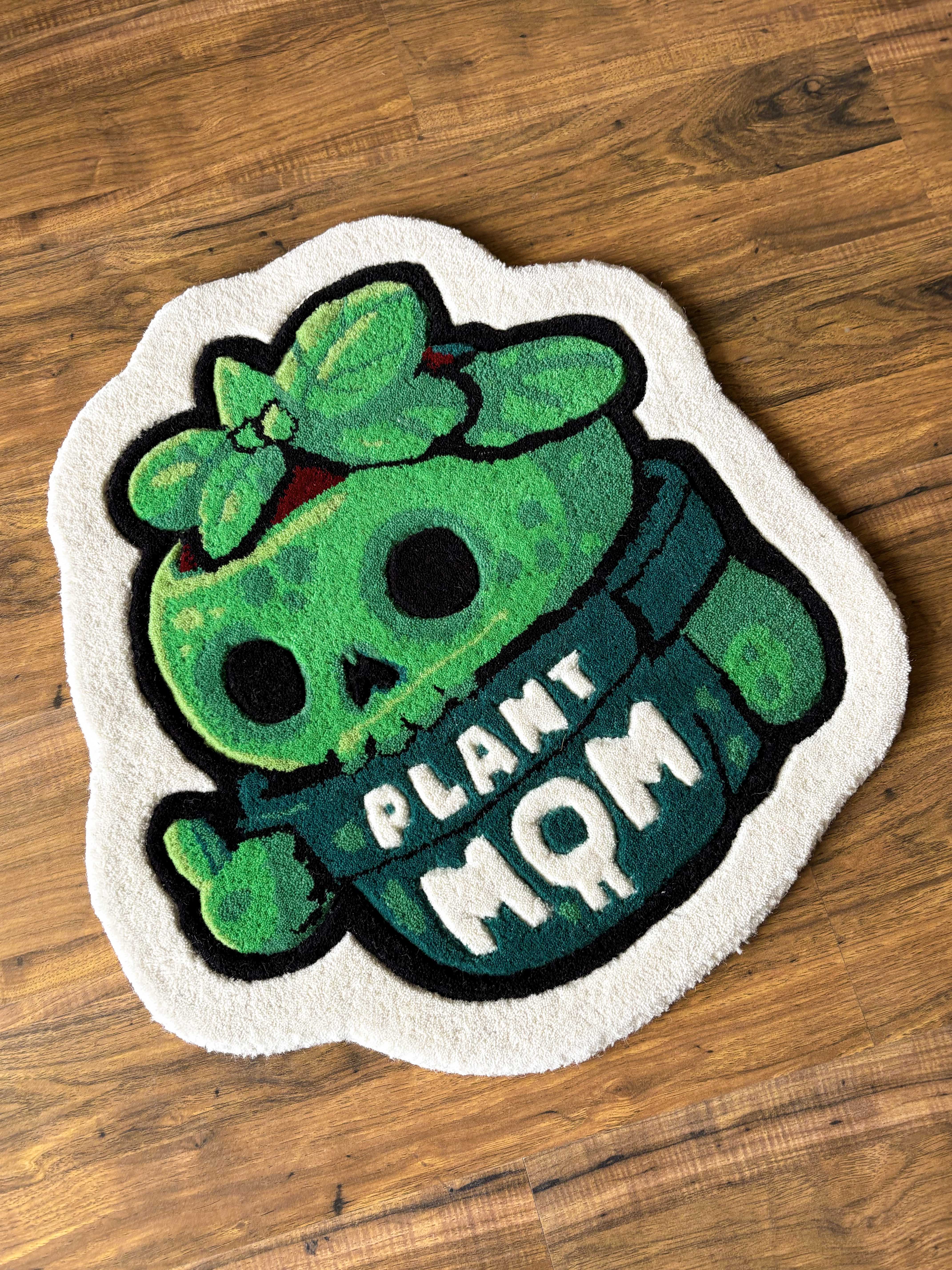 Plant Mom Hand tufted Rug
