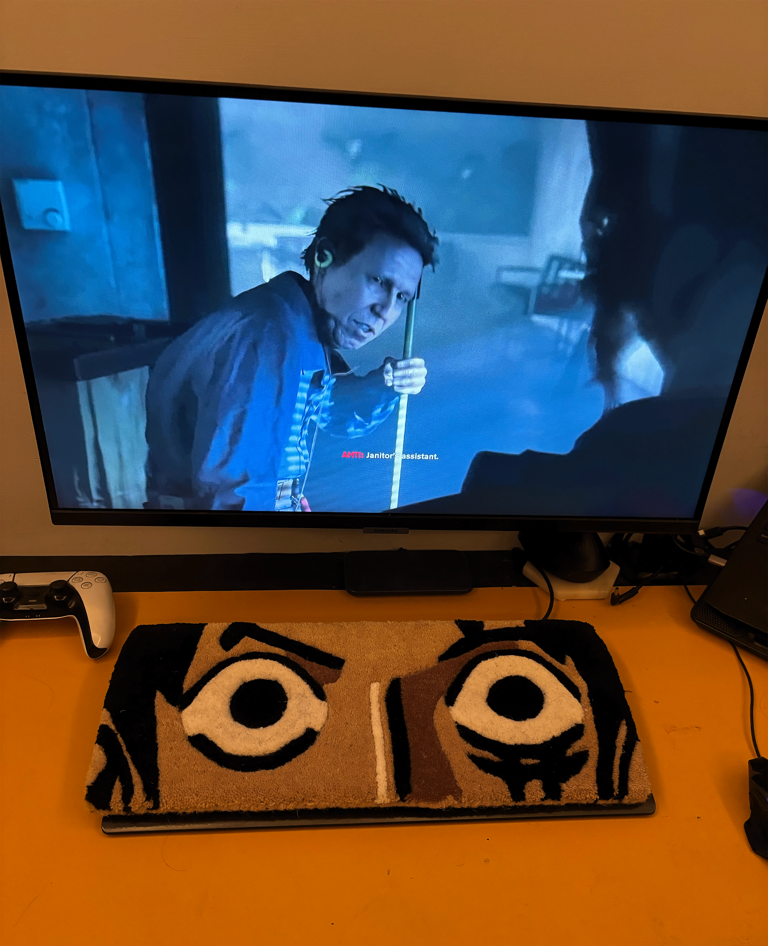 Anime eye Keyboard Rug