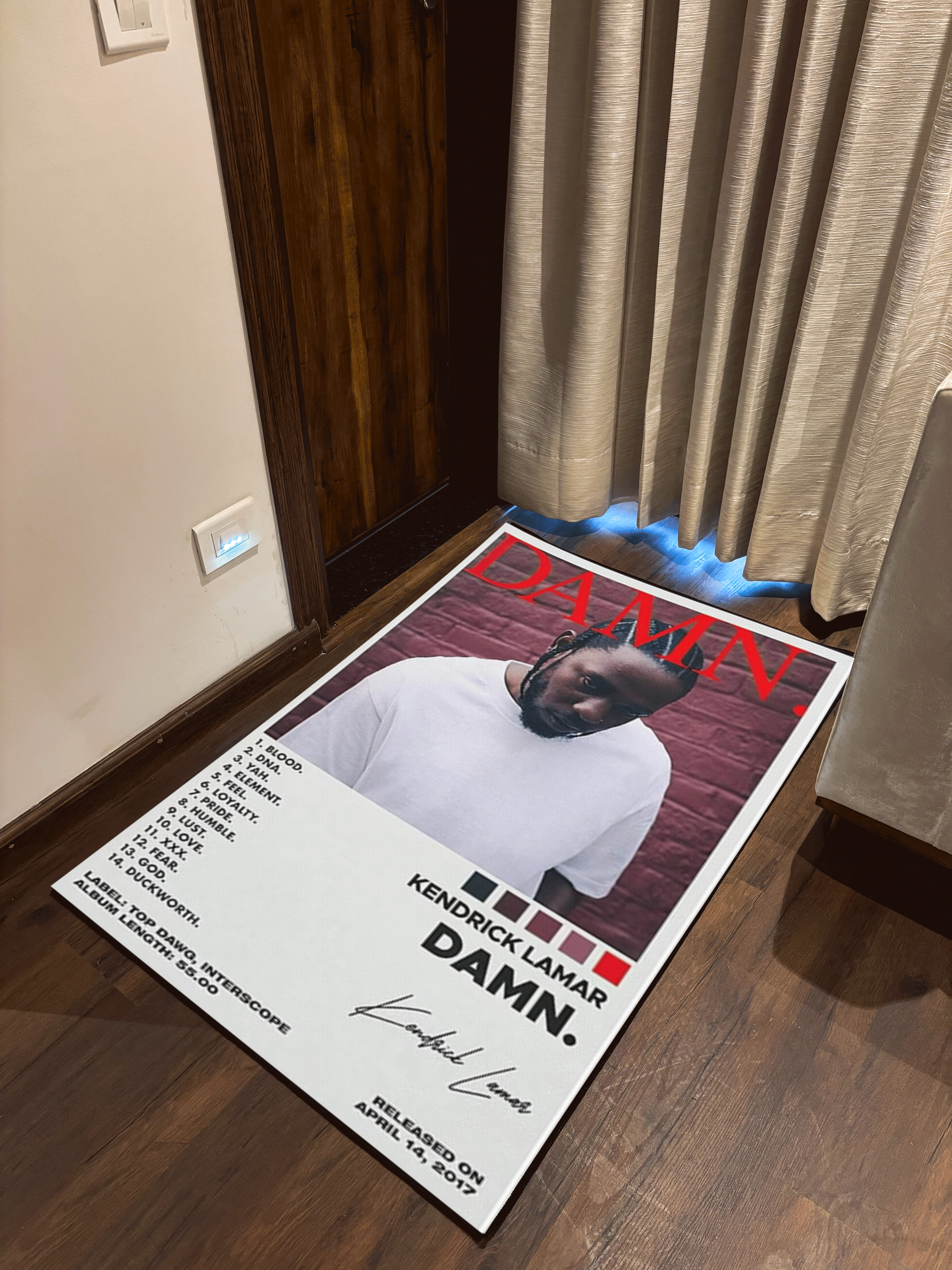 Music Album Rug