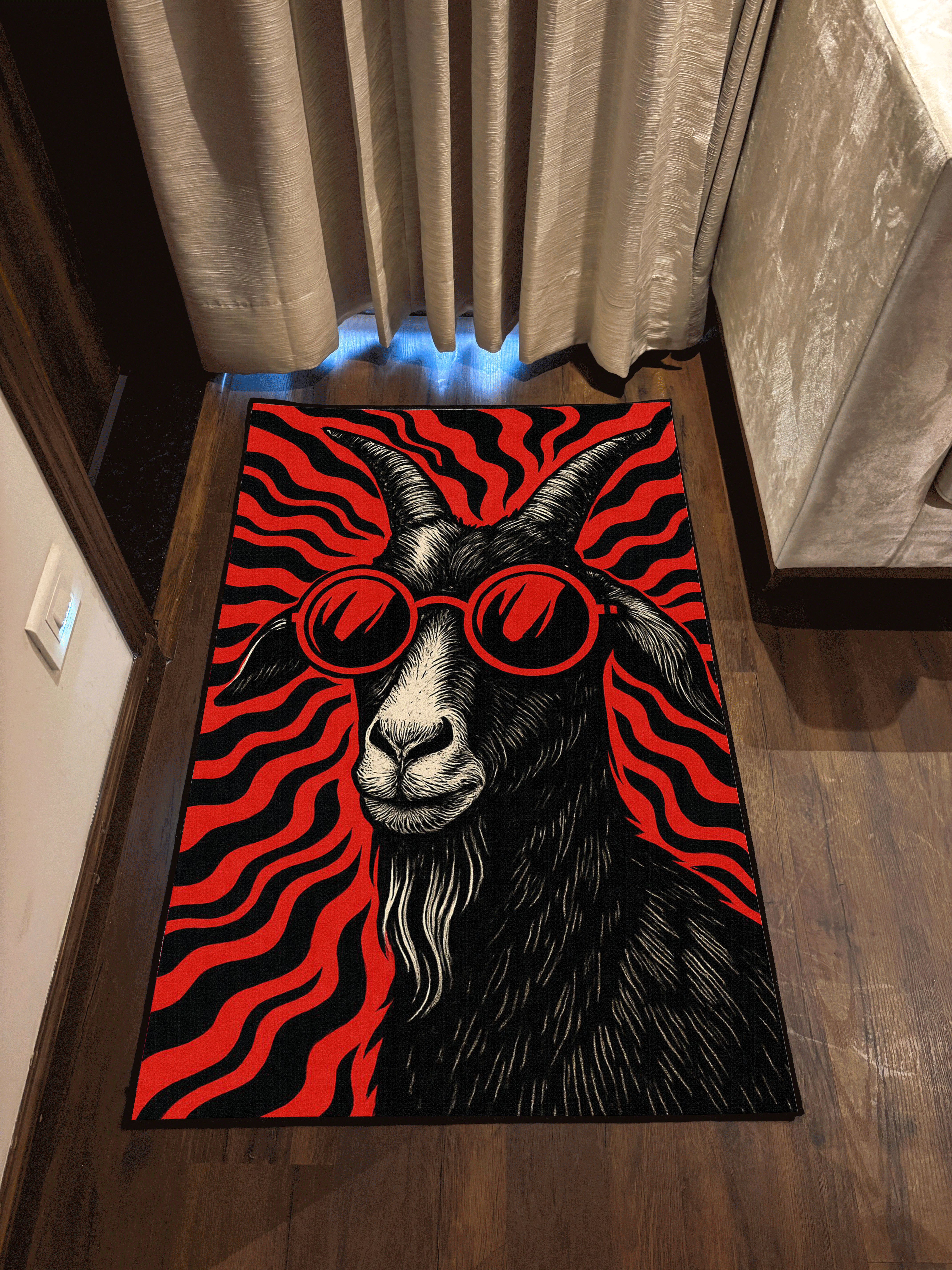 Goat Washable Rug