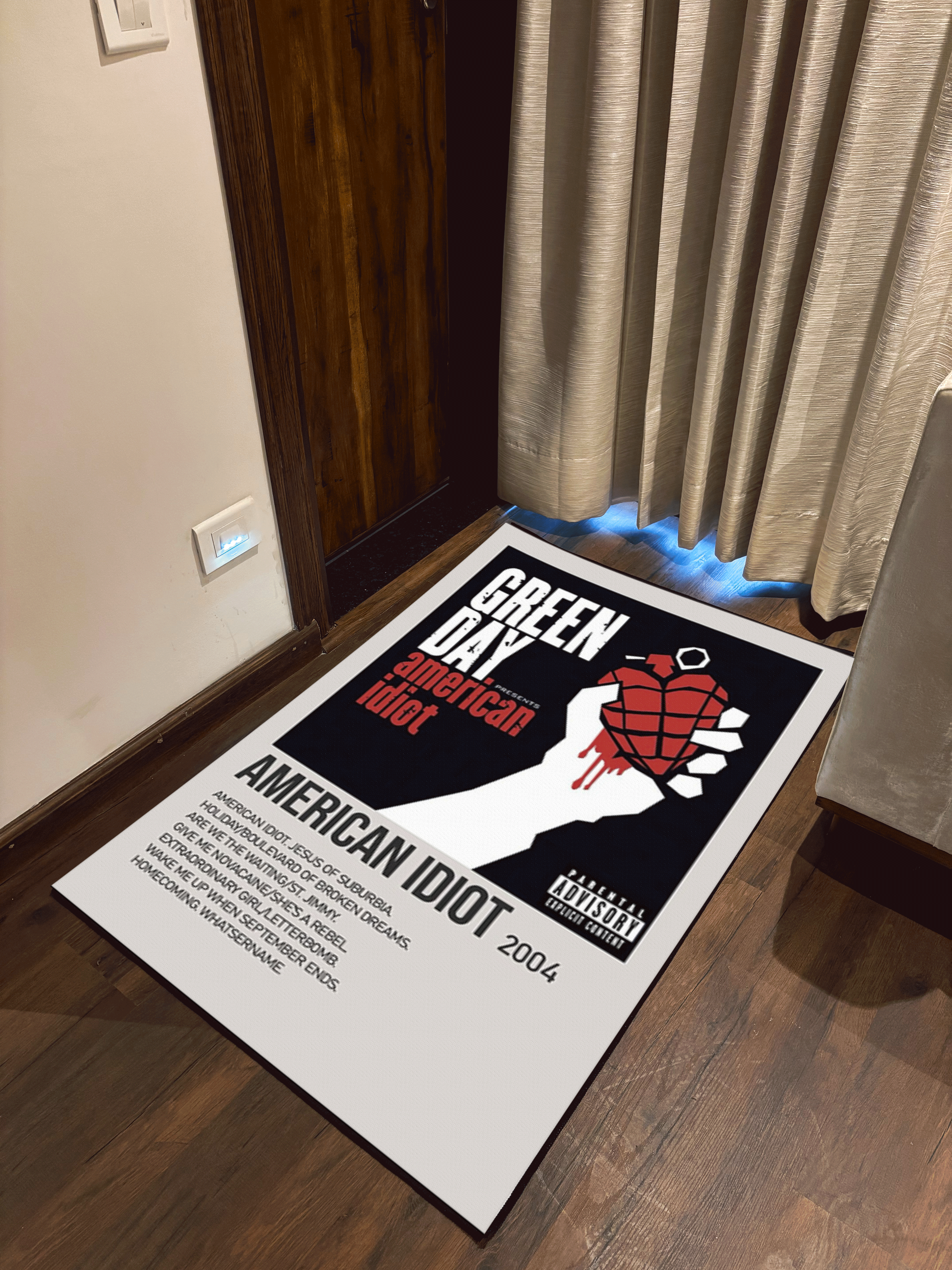 Music Album Rug