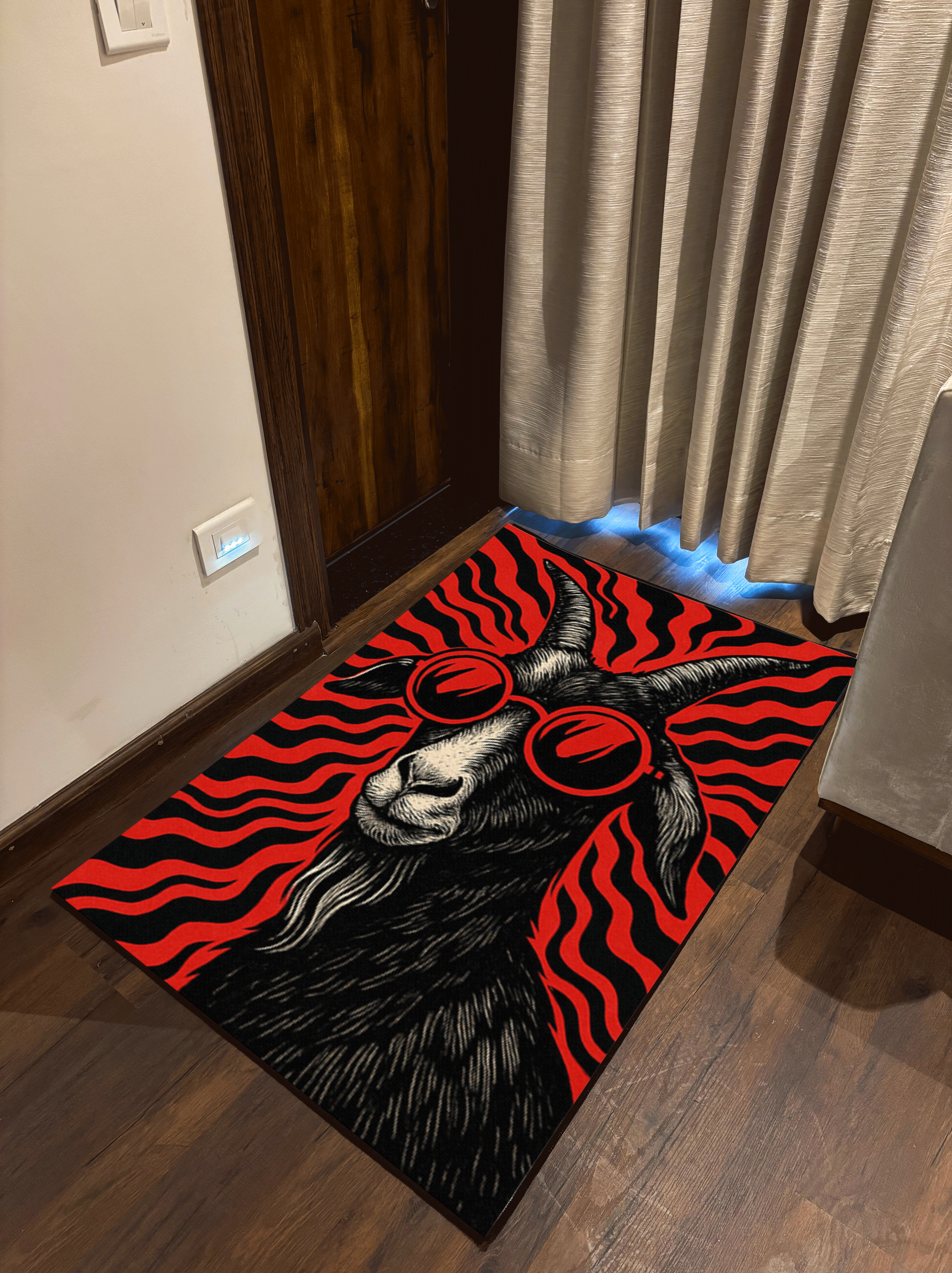 Goat Washable Rug