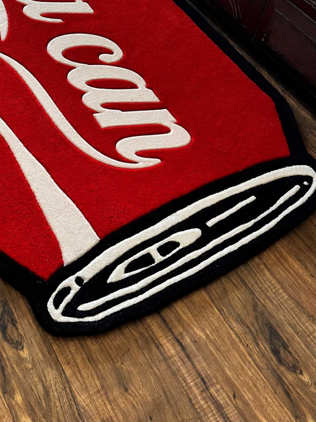 Cola Can Hand Tufted Rug