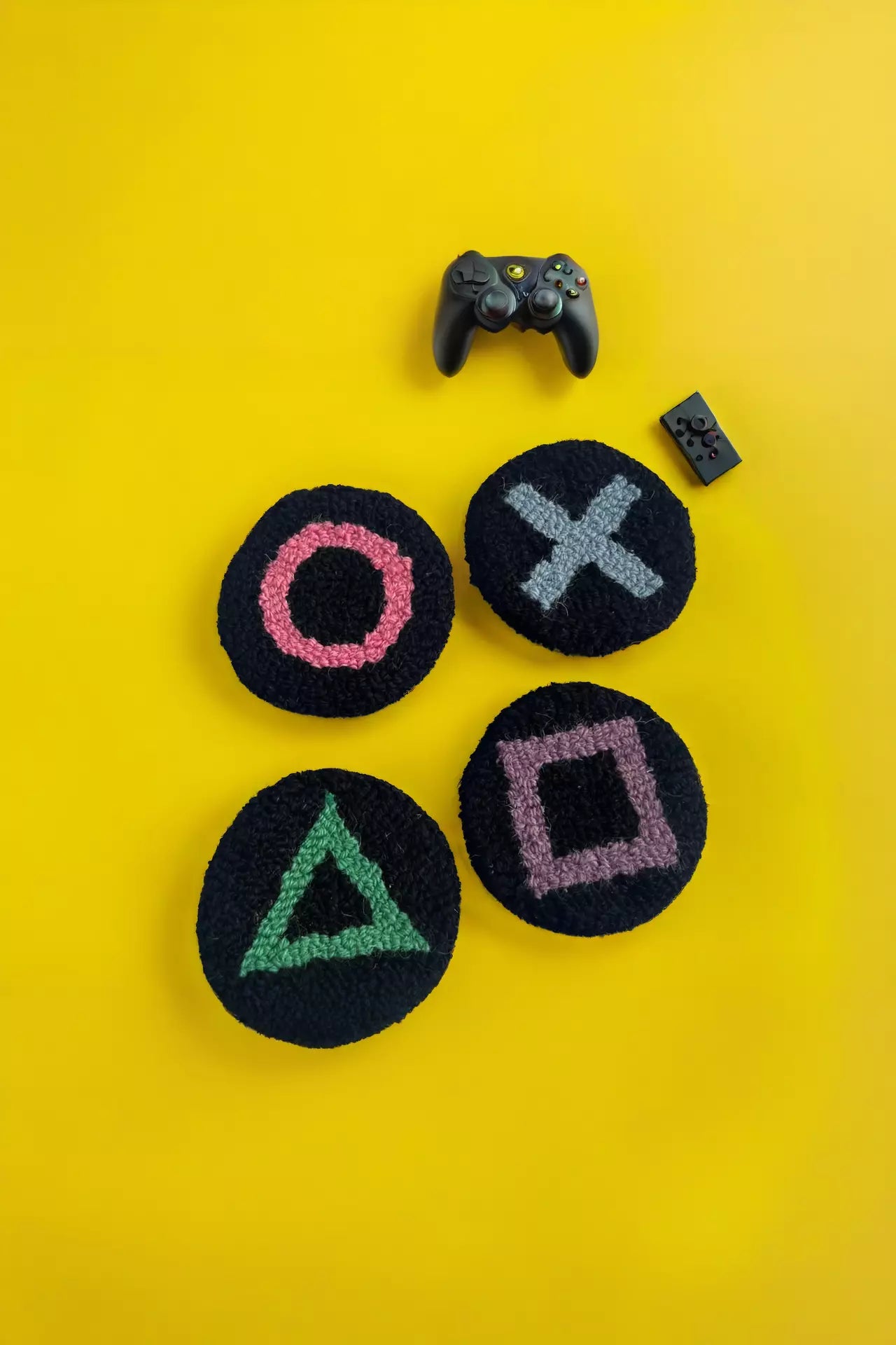 Playstation 4 pcs Coasters Set
