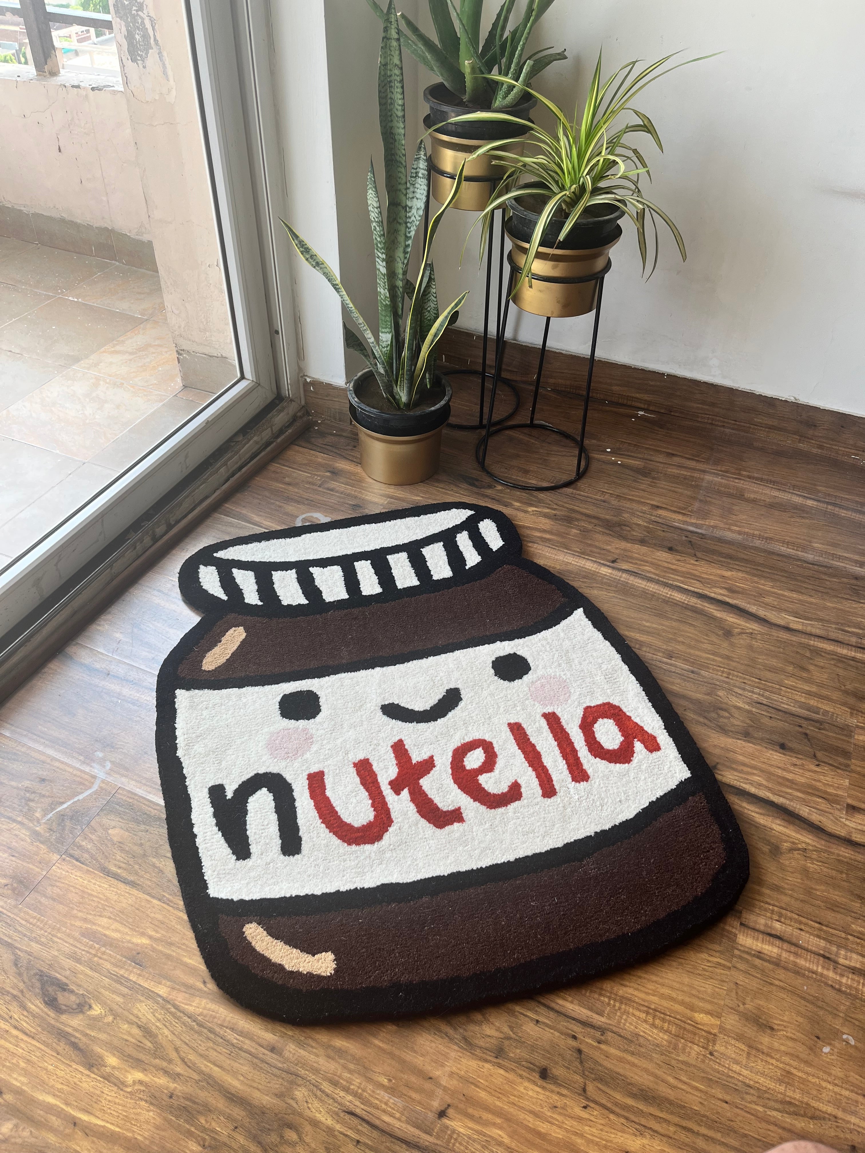 Nutella Jar Rug