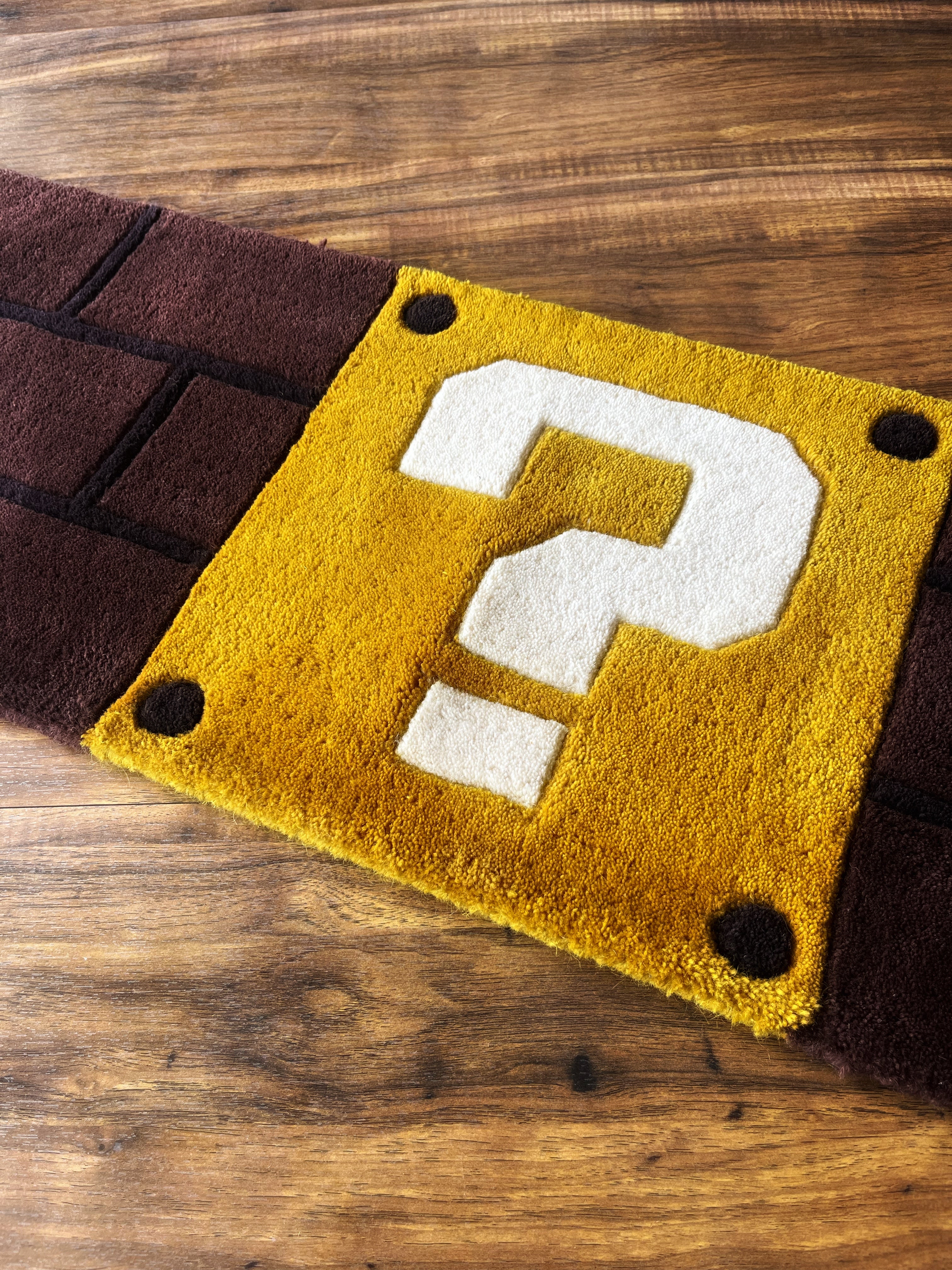 Mario Block Rug