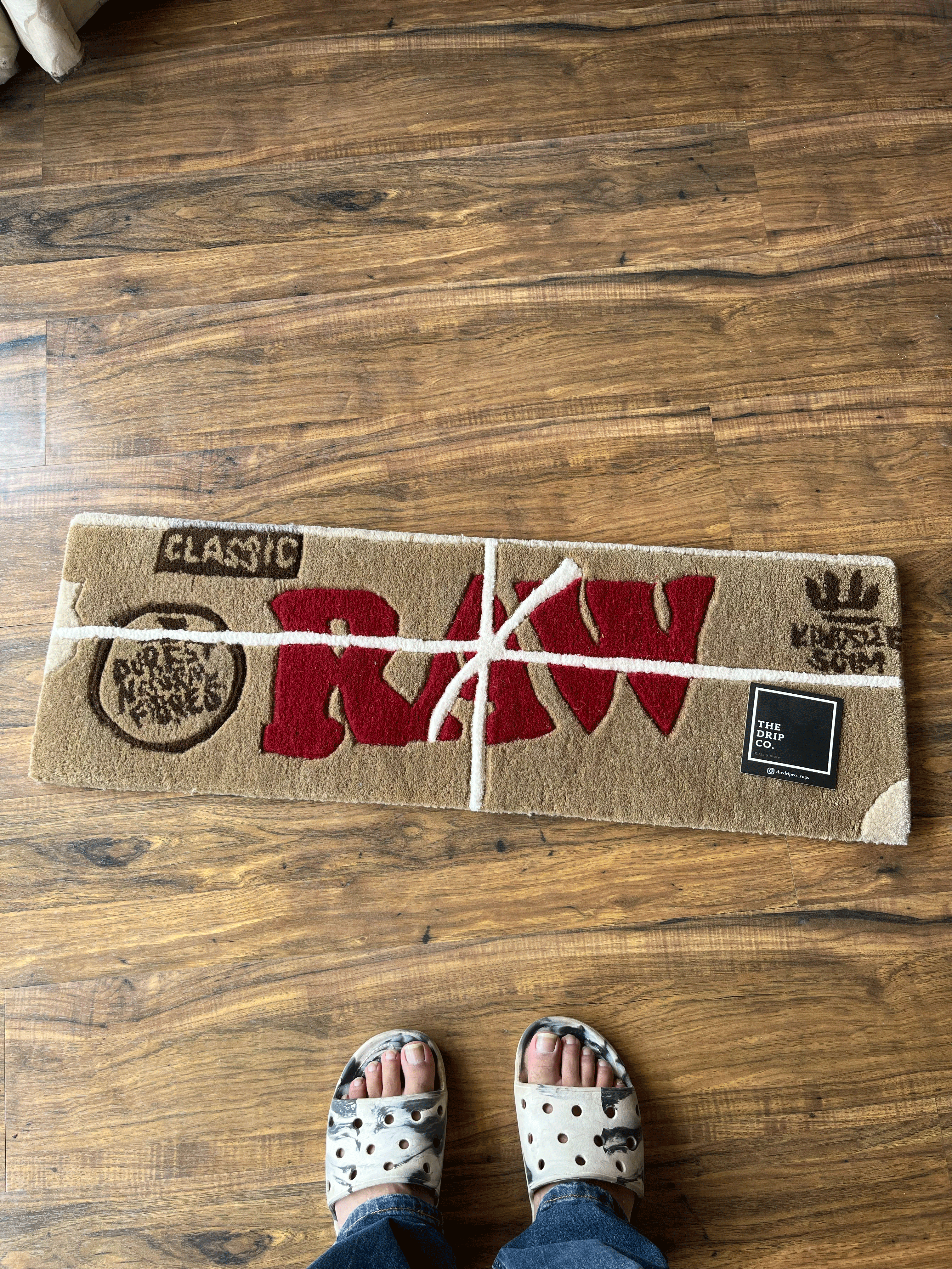Raw Rolling paper Rug