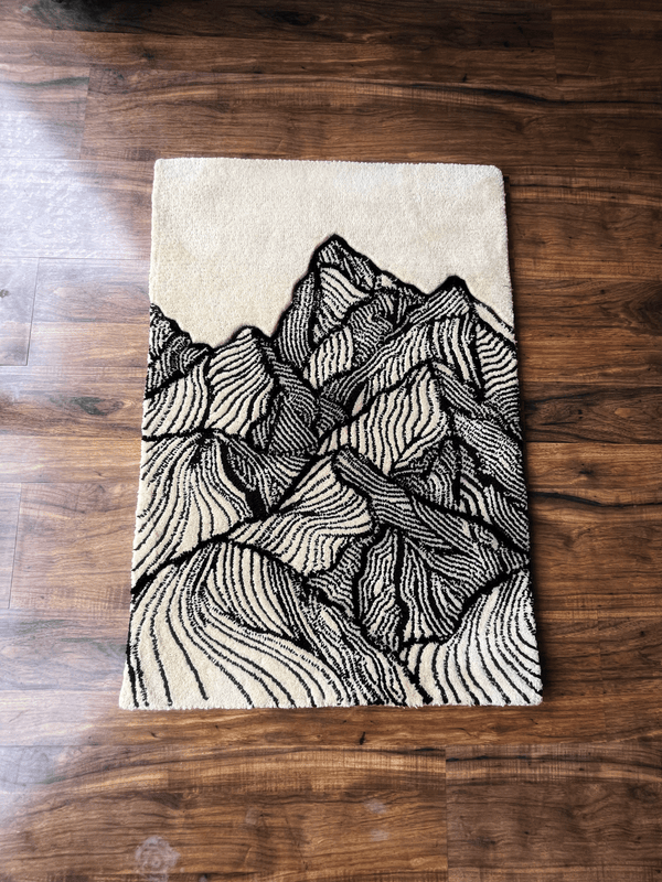 Modern mountain Rug