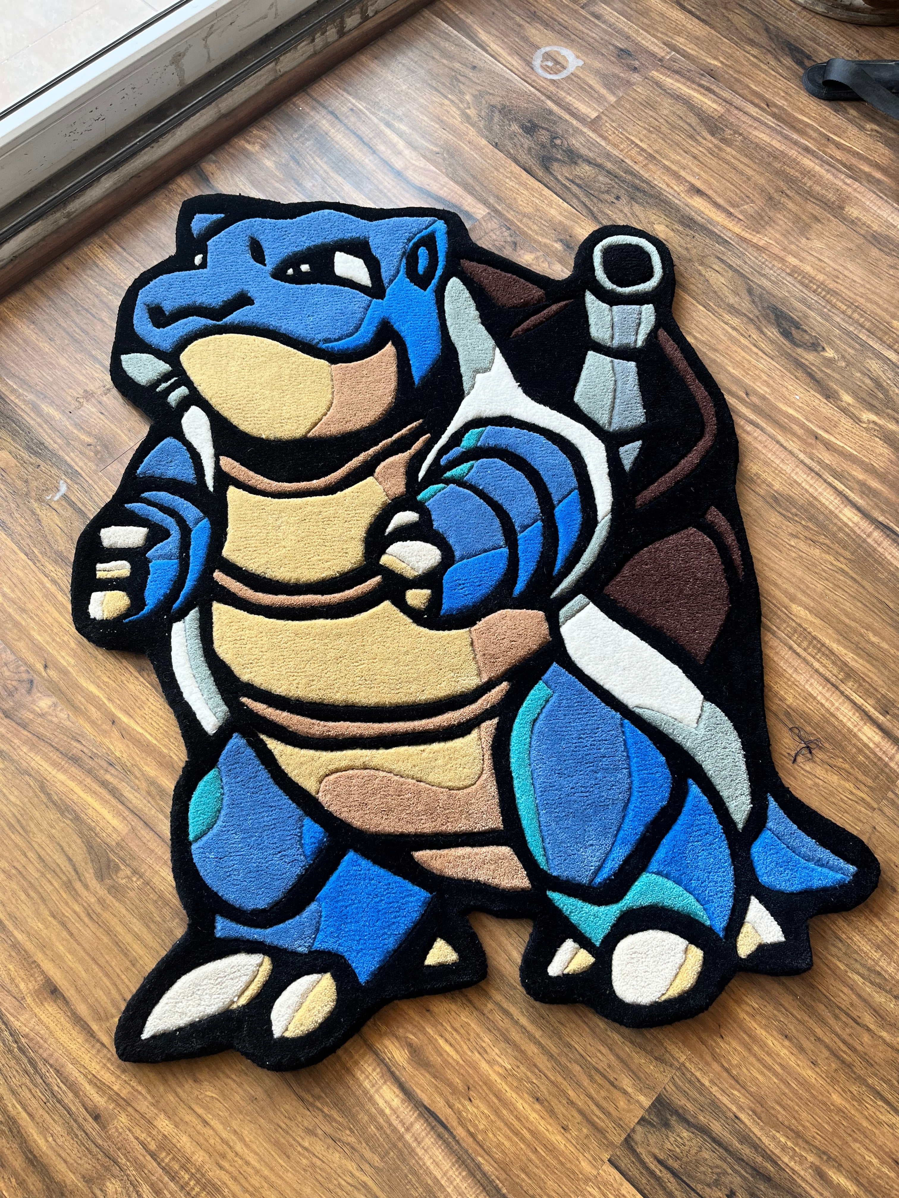 Blast Turtle Hand Tufted Rug by The Drip Co.