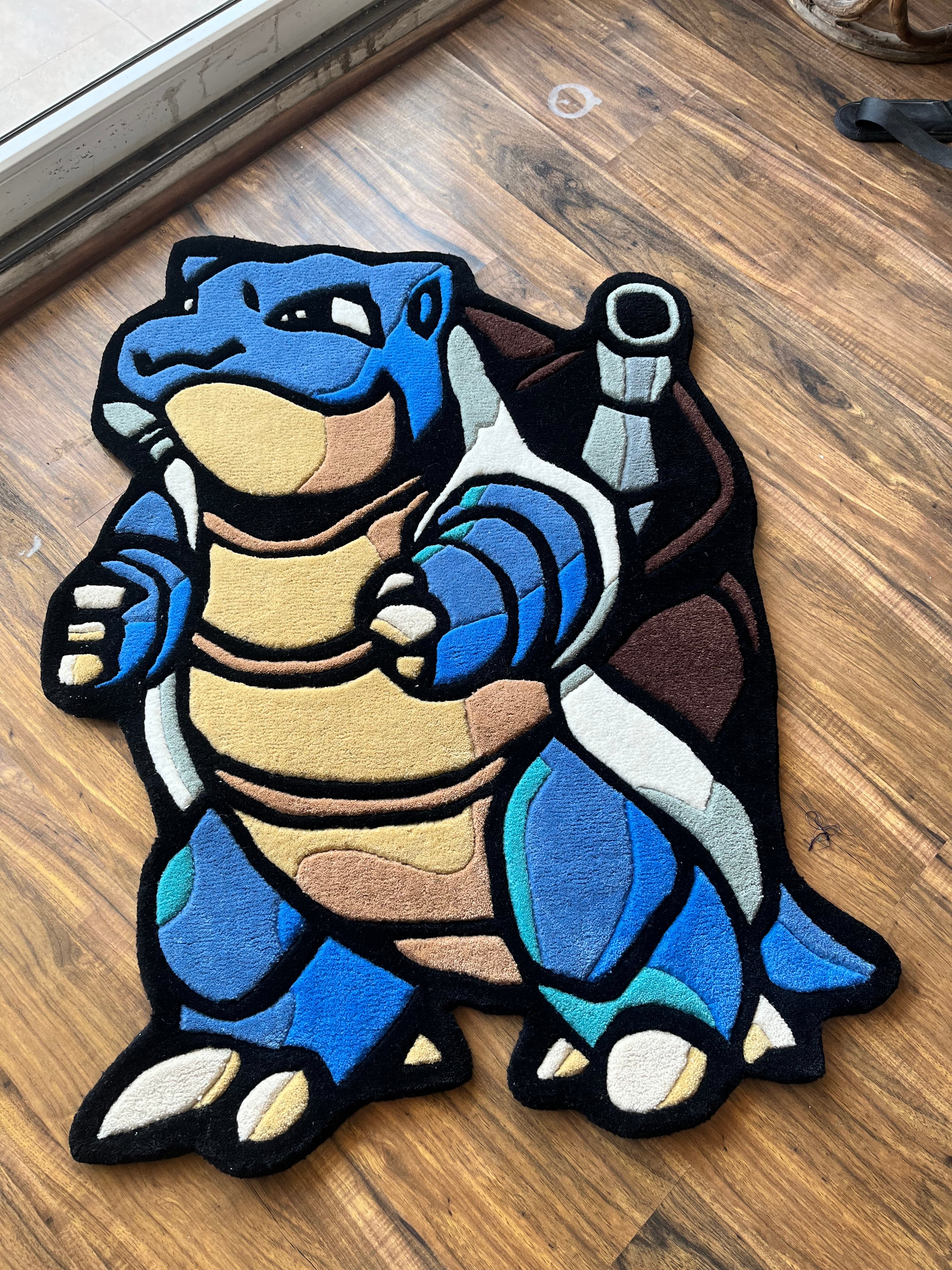 Blast Turtle Hand Tufted Rug by The Drip Co.