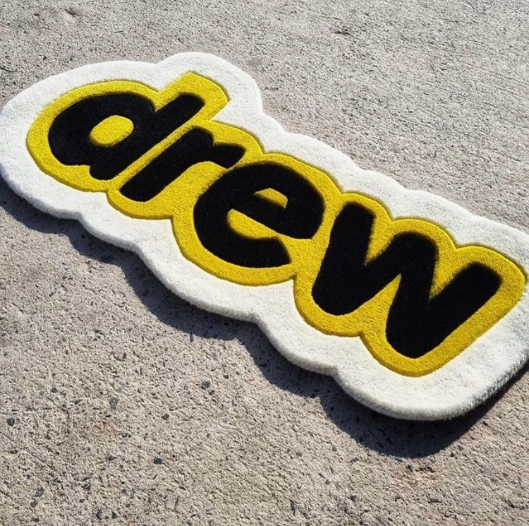 Dreww logo rug