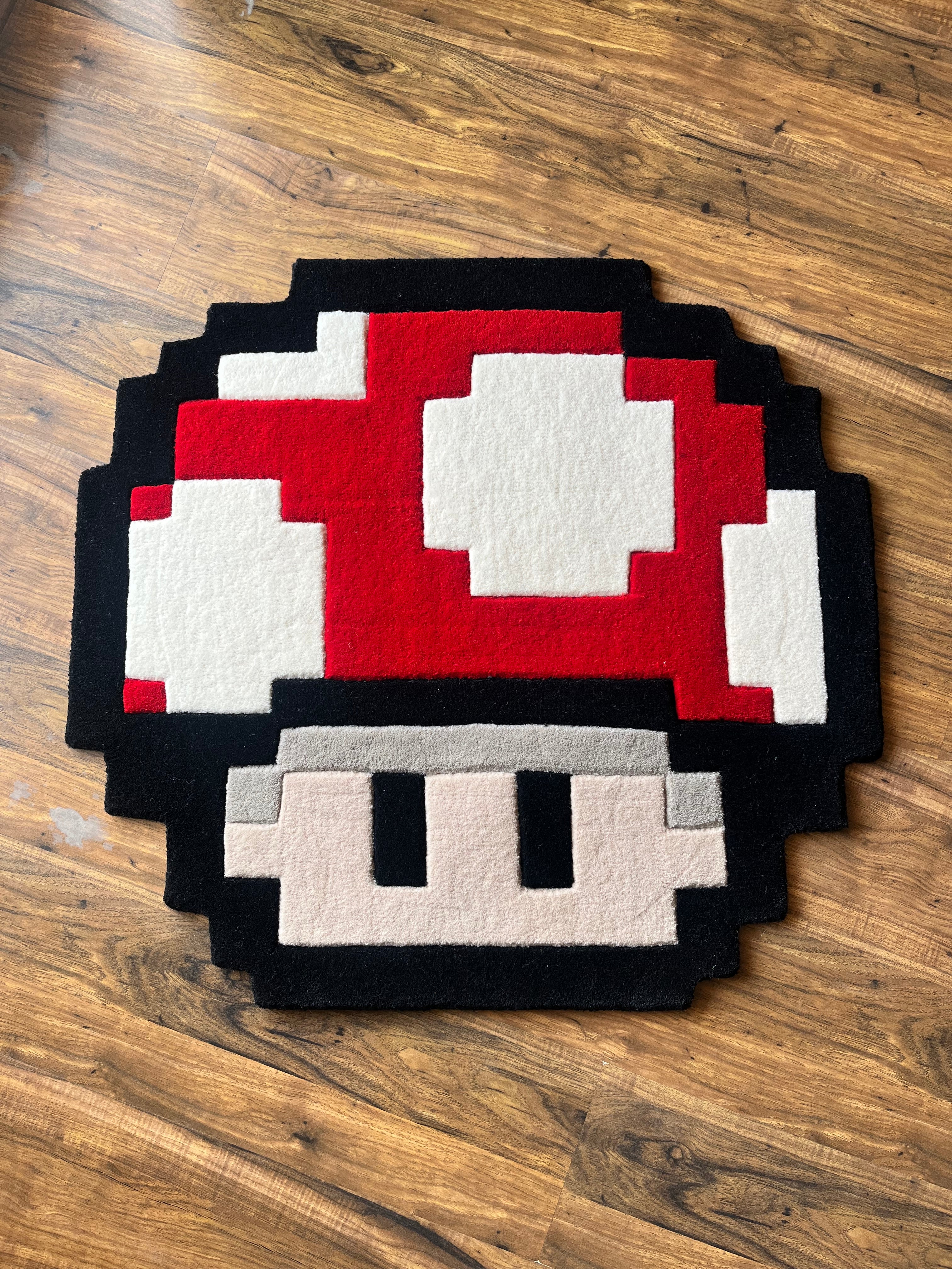 Mushroom Retro Gaming Rug