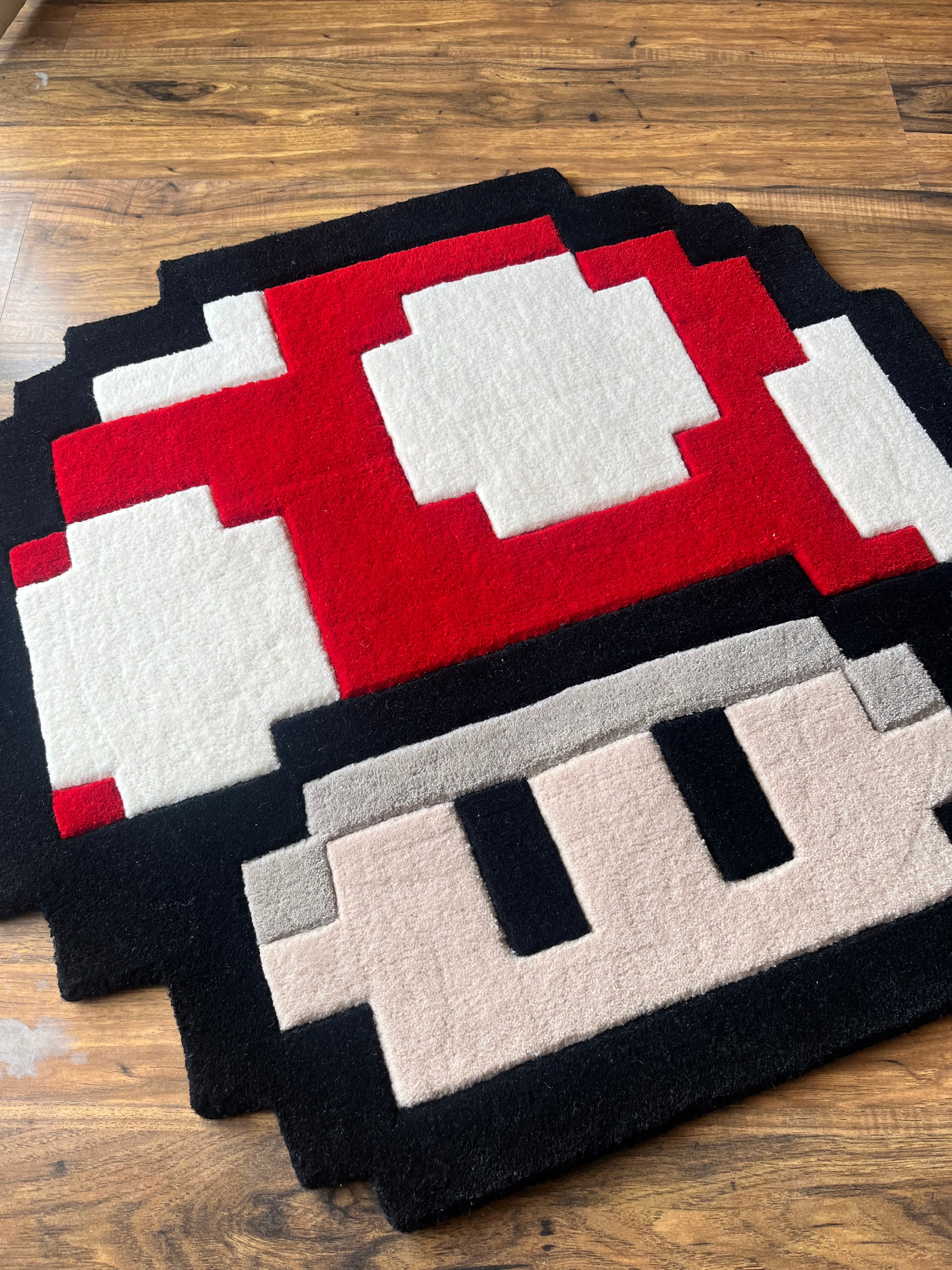 Mushroom Retro Gaming Rug