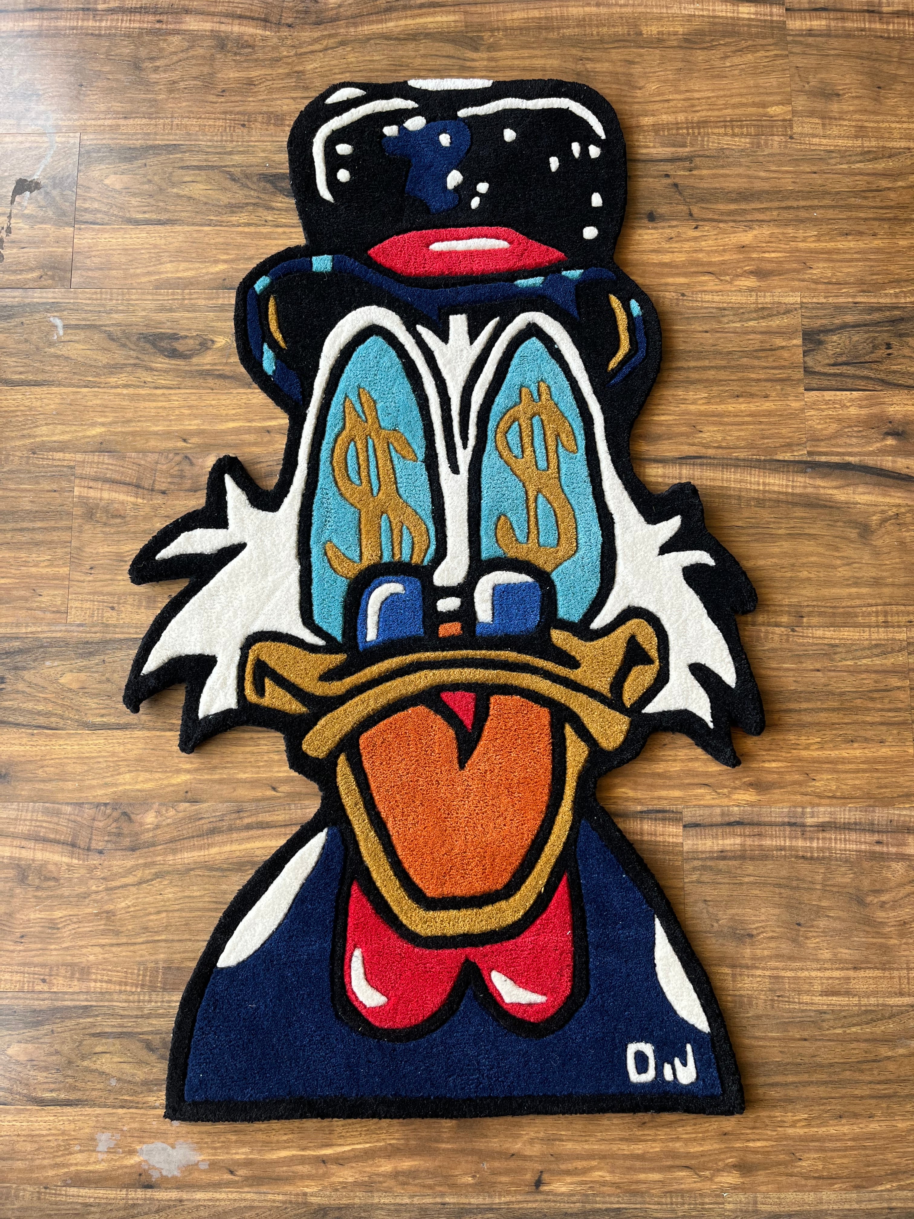 Dapper Dollar Duck Rug