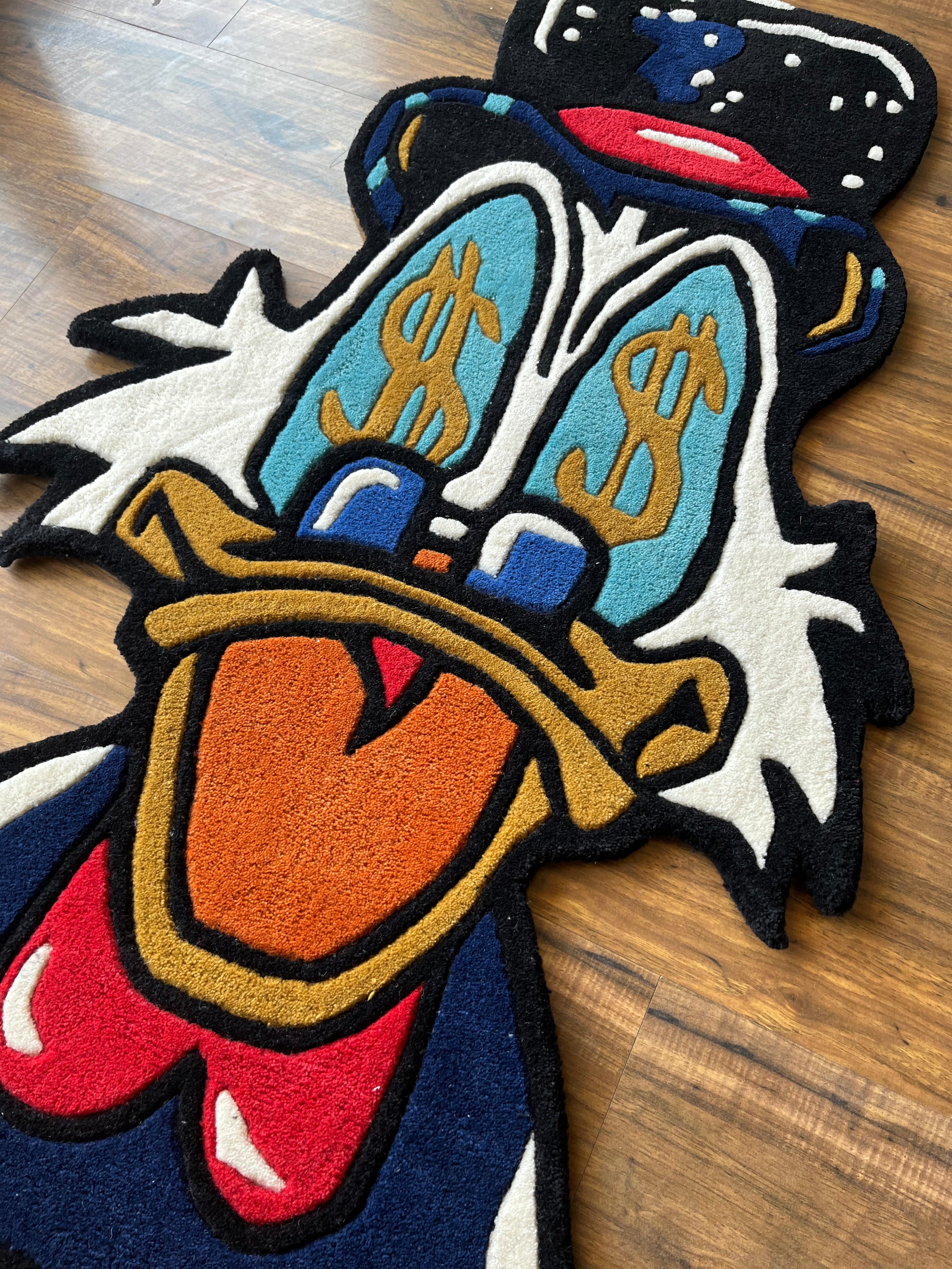 Dapper Dollar Duck Rug